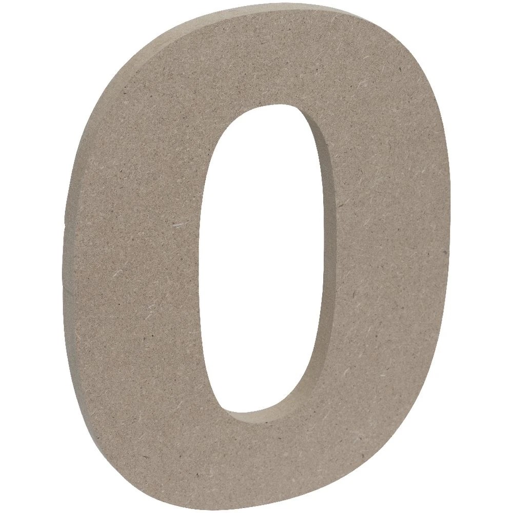 3 Born Wooden Number 0 20cm, 3 of 3