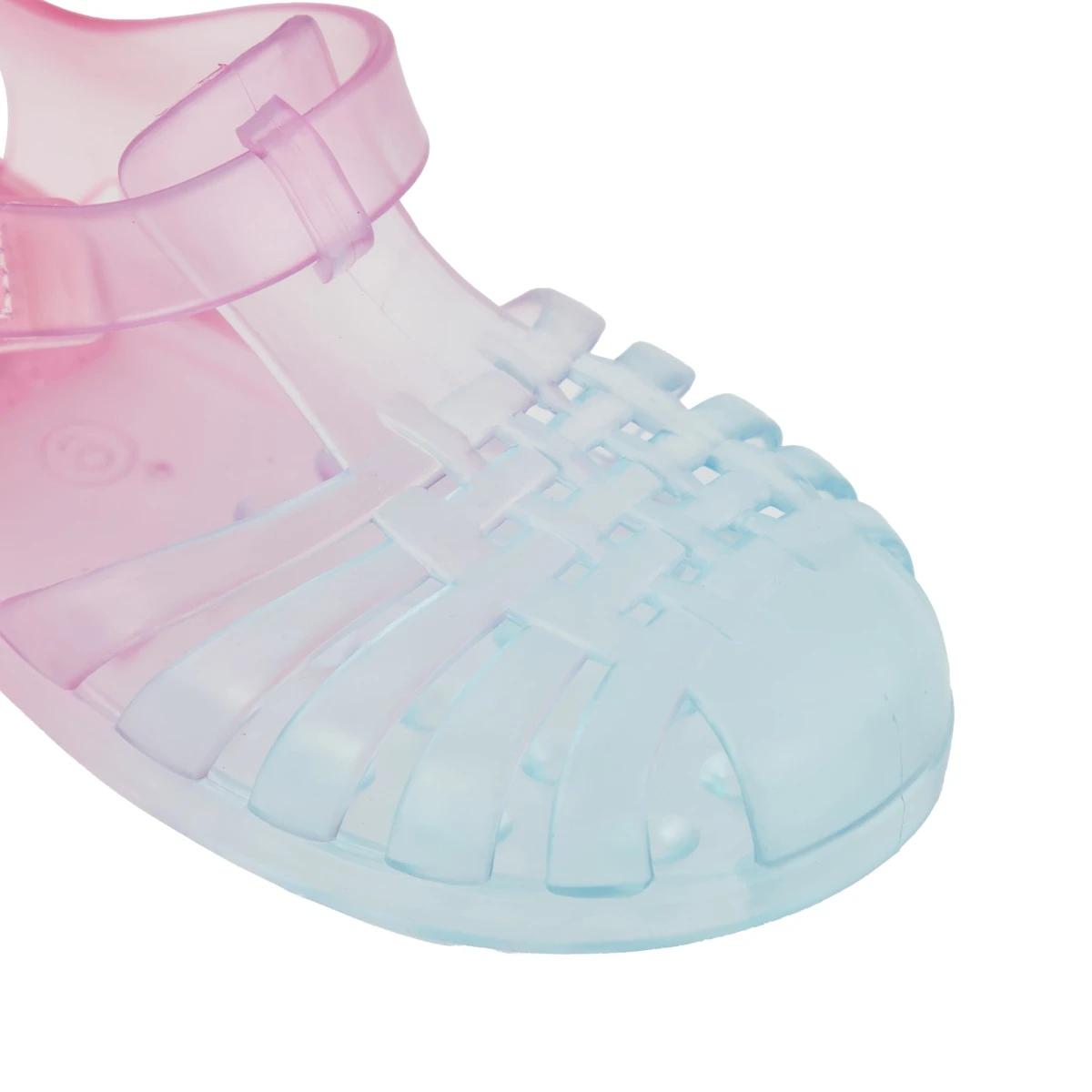 5 Junior Light Up Jelly Sandals Ombre, 5 of 6