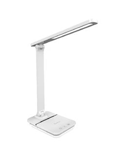 Sansai Smart Led Adjustable Position Dimmable Desk Lamp W/ Usb Outlet 7w 450lm - W