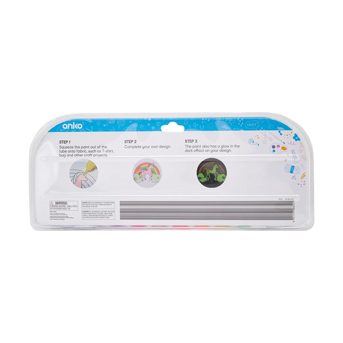 7 12 Pack Fabric Paint, 7 of 7