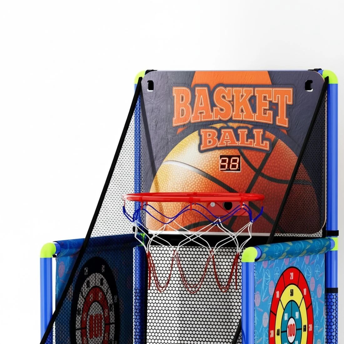 3 Basketball Arcade Game Electronic Scorer 3 Games Adju Kids - Blue, 3 of 4