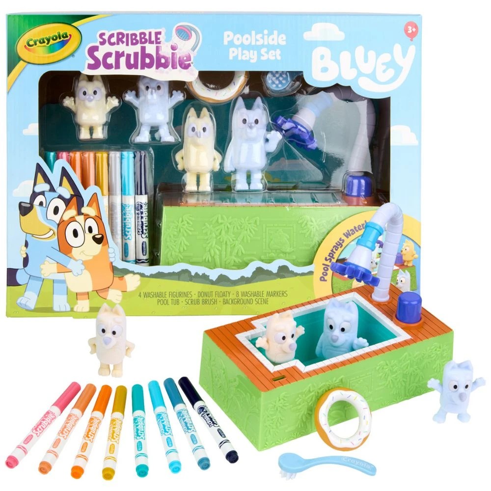 1 Crayola Scribble Scrubbie Bluey Set, 1 of 7
