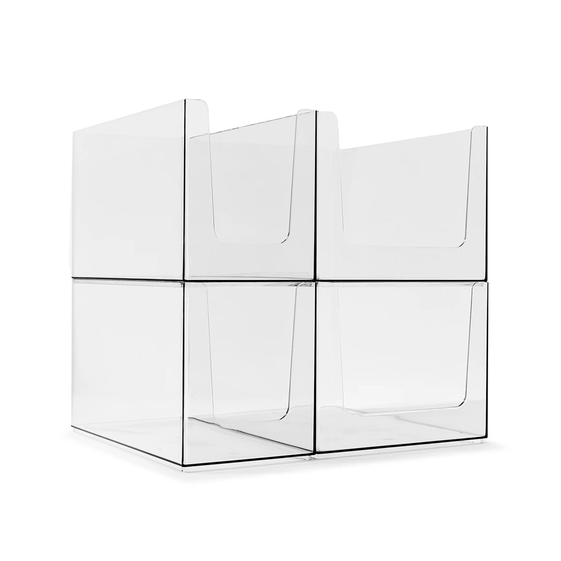 6 10L Clear Narrow Open Front Bin, 6 of 10