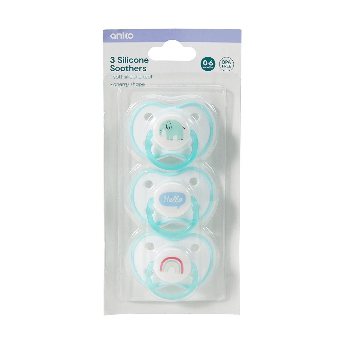 7 3 Pack Silicone Soothers, 7 of 8