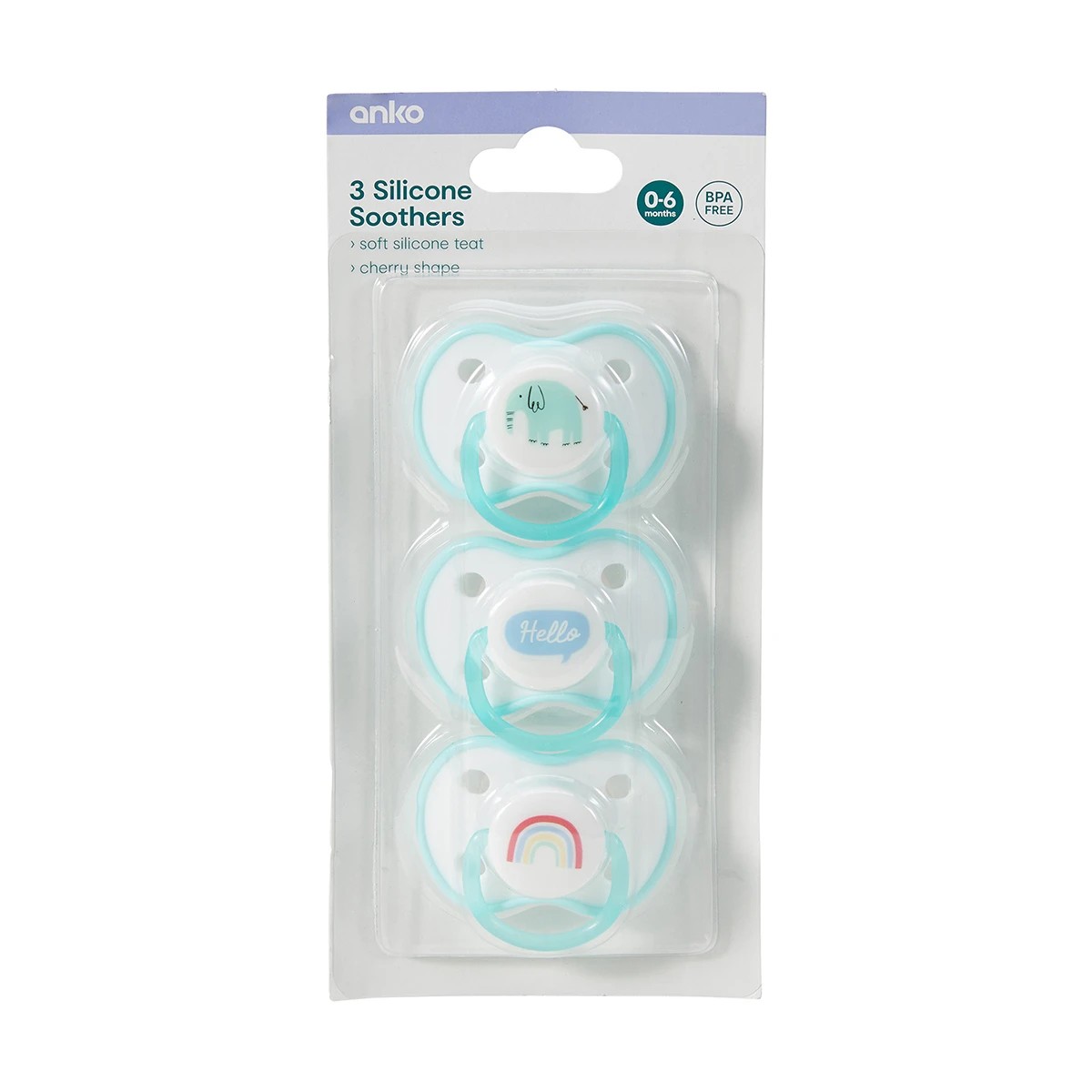 7 3 Pack Silicone Soothers, 7 of 8