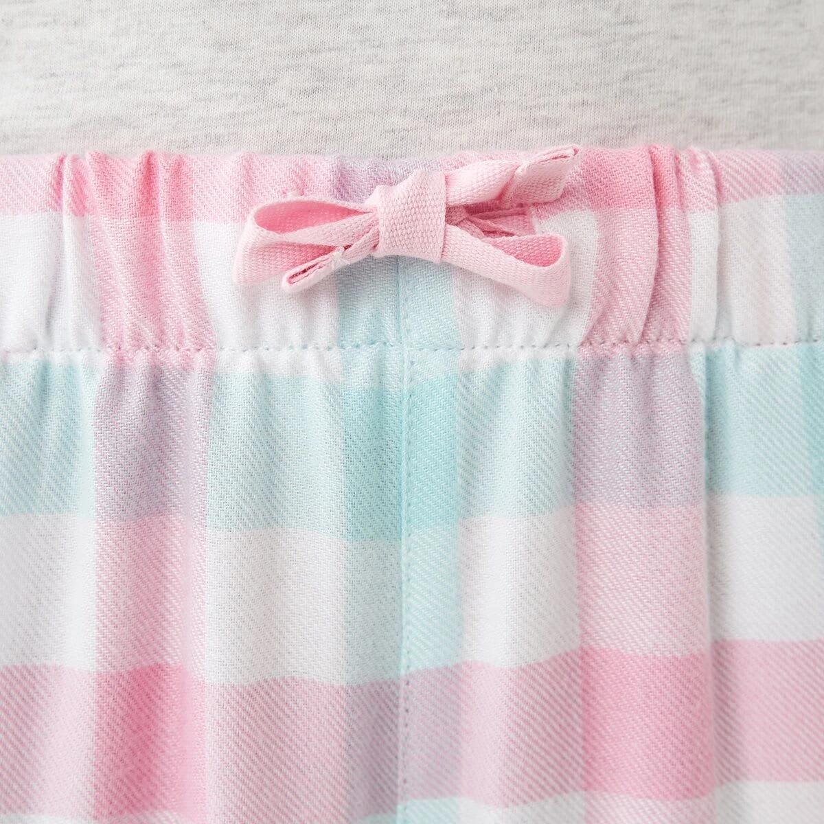 5 Knit Flannelette Pyjama Set Mrl Slogan, 5 of 10