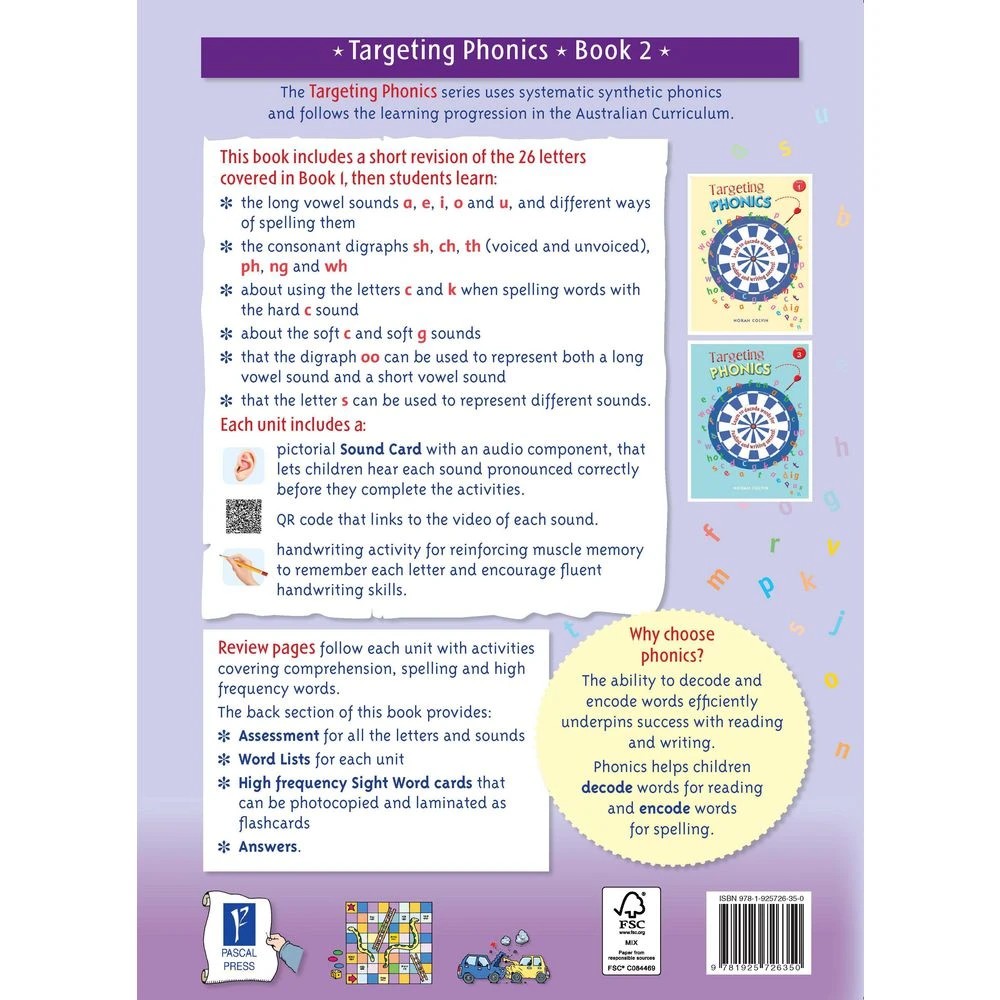 8 Targeting Phonics Book 2, 8 of 8