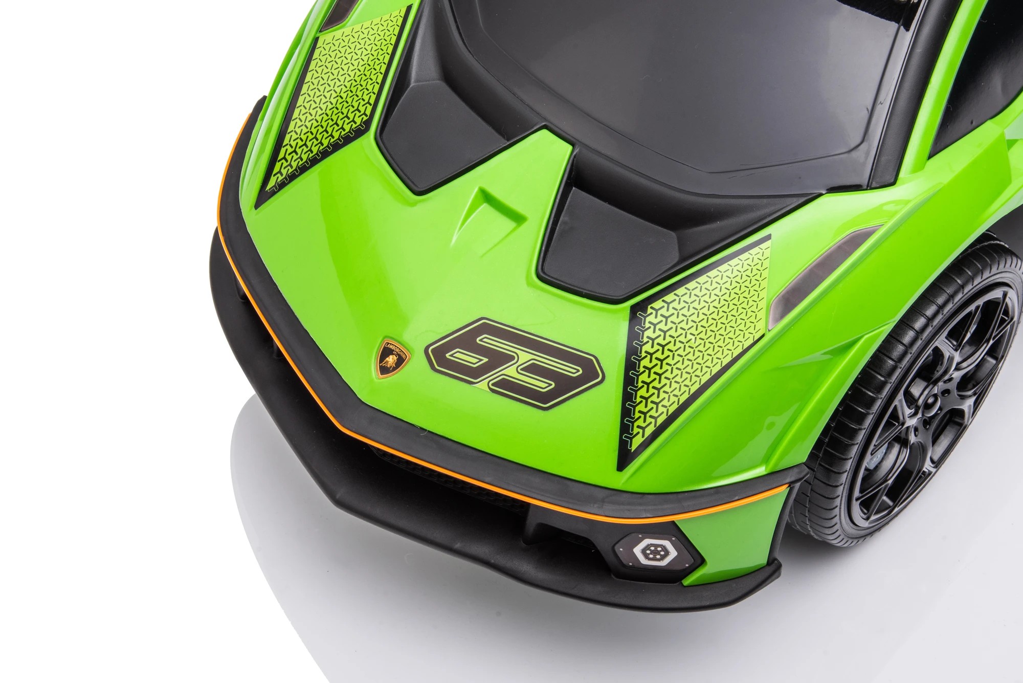 9 Lamborghini Ride On Foot To Floor - Green, 9 of 10