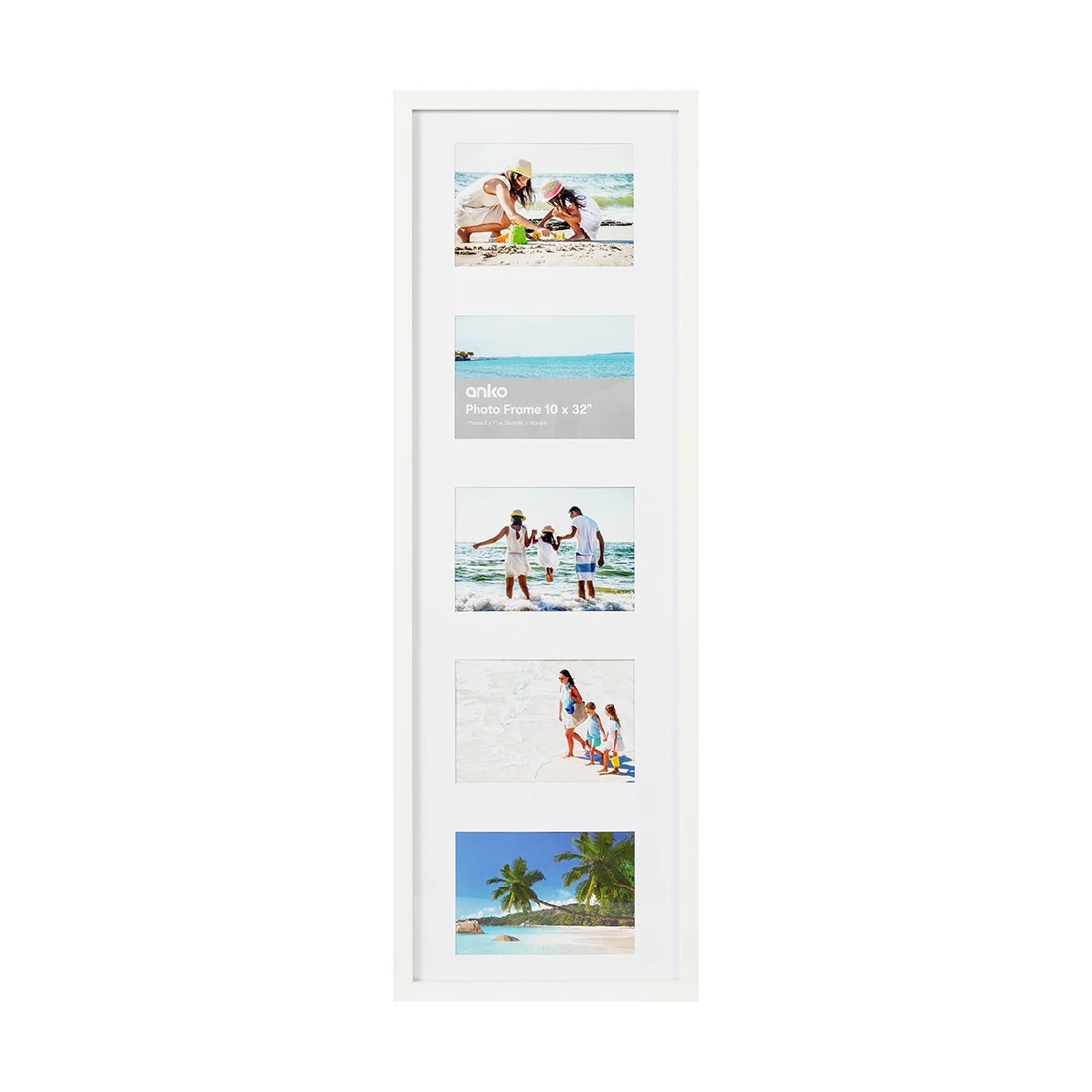 1 Eden Collage Frame 10in. x 32in. - White, 1 of 4