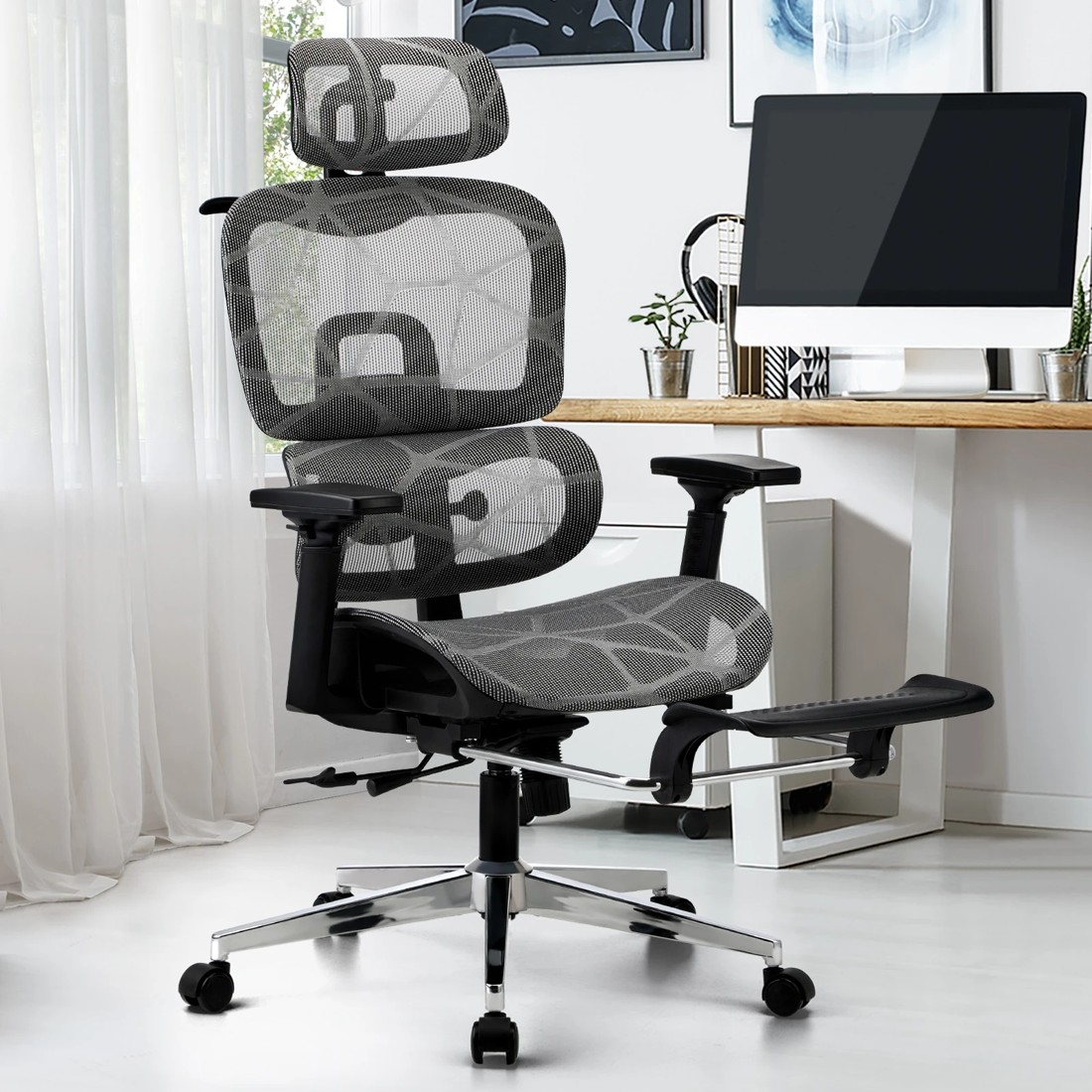 2 Oikiture Ergonomic Office Chair
 - Multi, 2 of 10