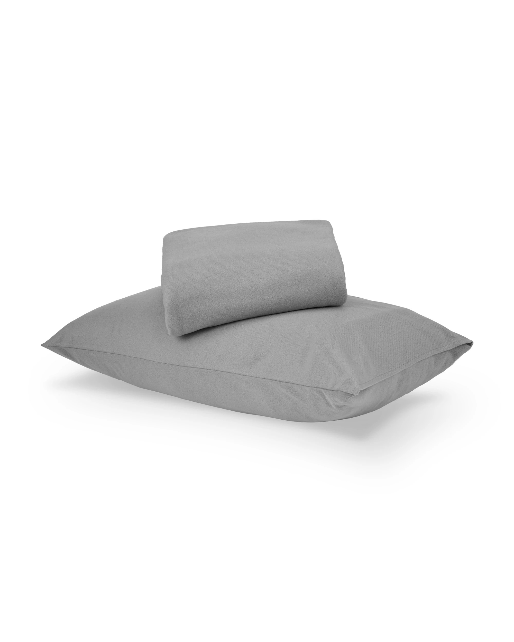1 Soft Touch Sheet Set - Single Bed, Grey, 1 of 7