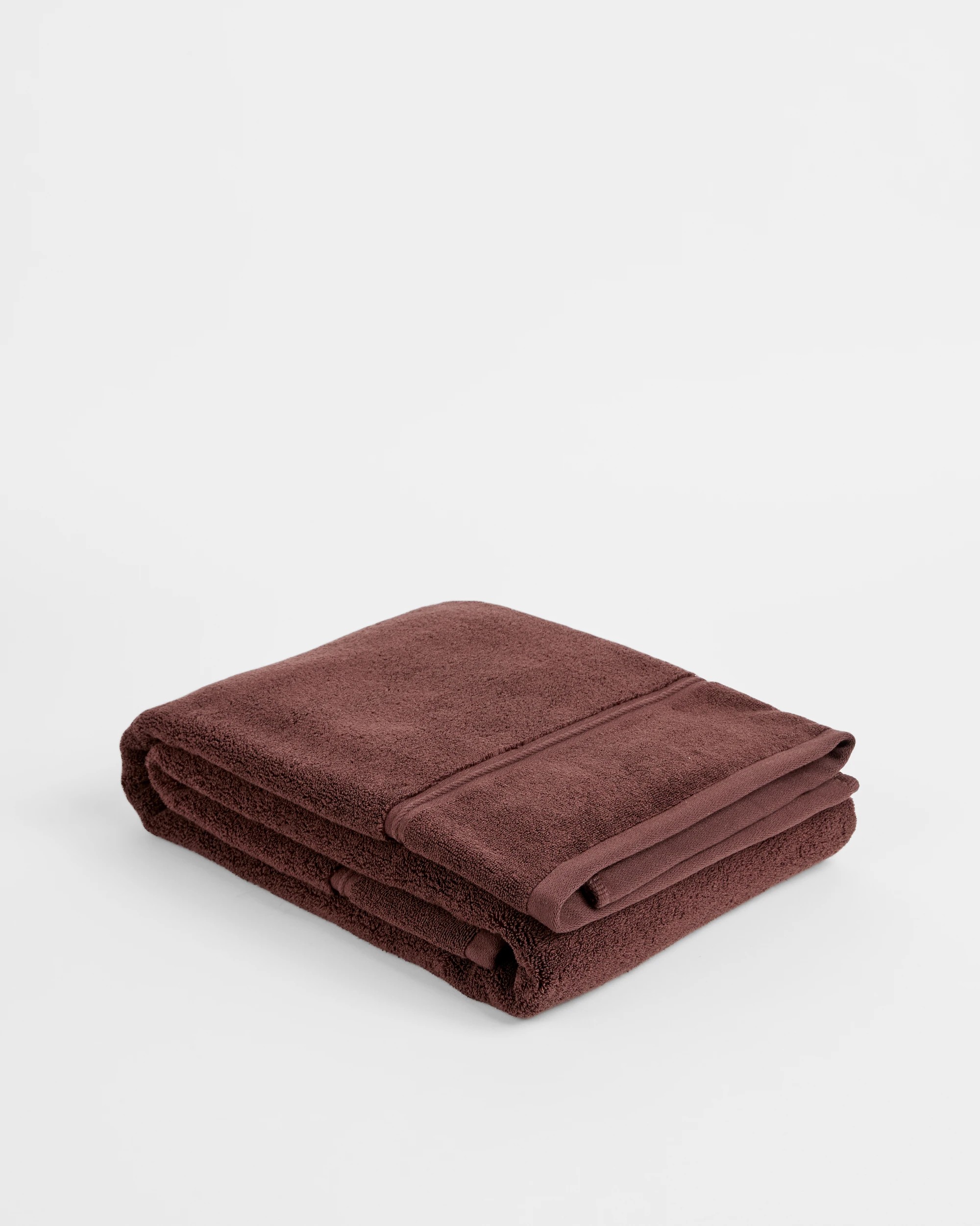 1 Target Luxury Egyptian Cotton Pile Bath Sheet - Brown, 1 of 3