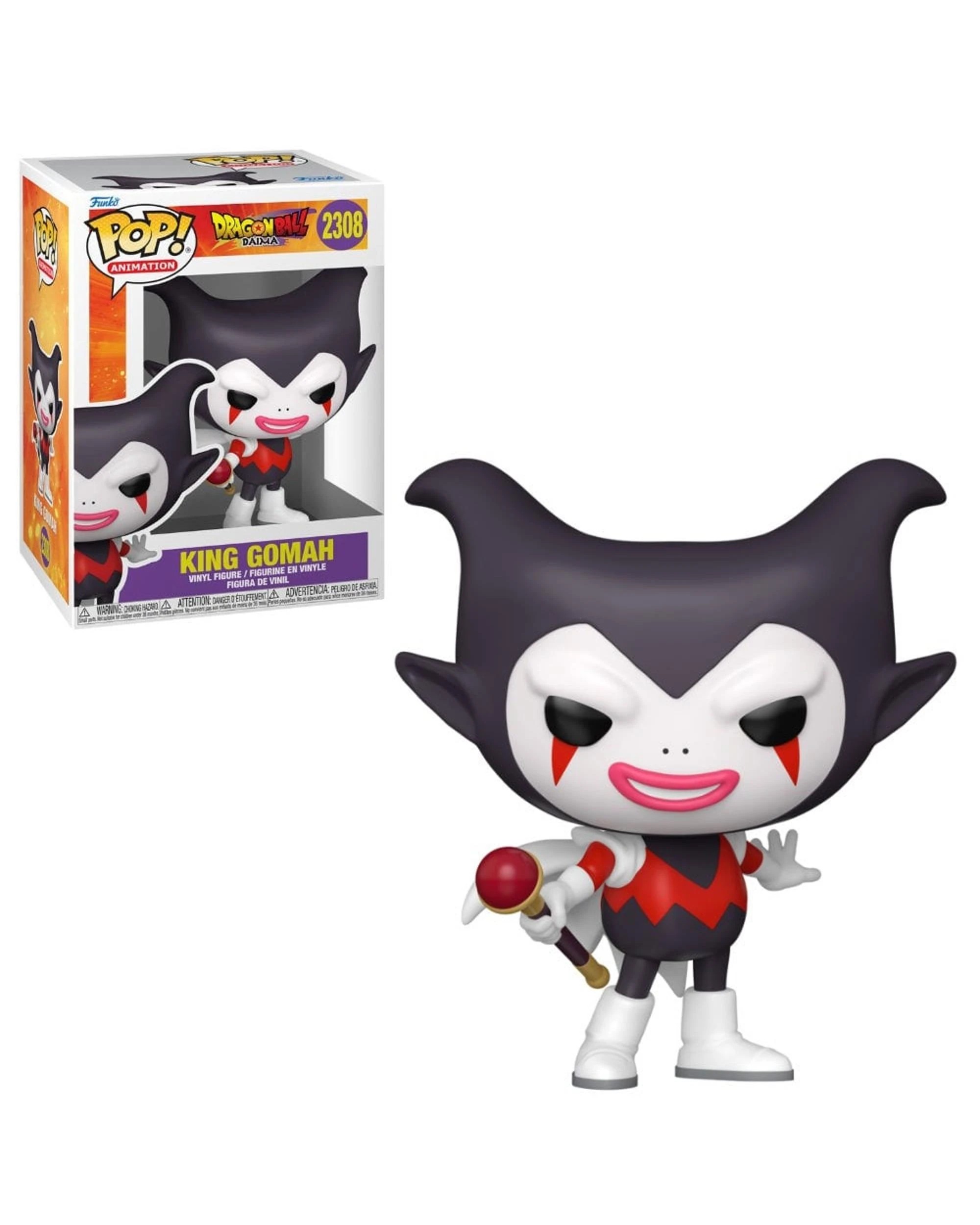 1 Dragon Ball Daima King Gomah Funko POP! Vinyl, 1 of 3