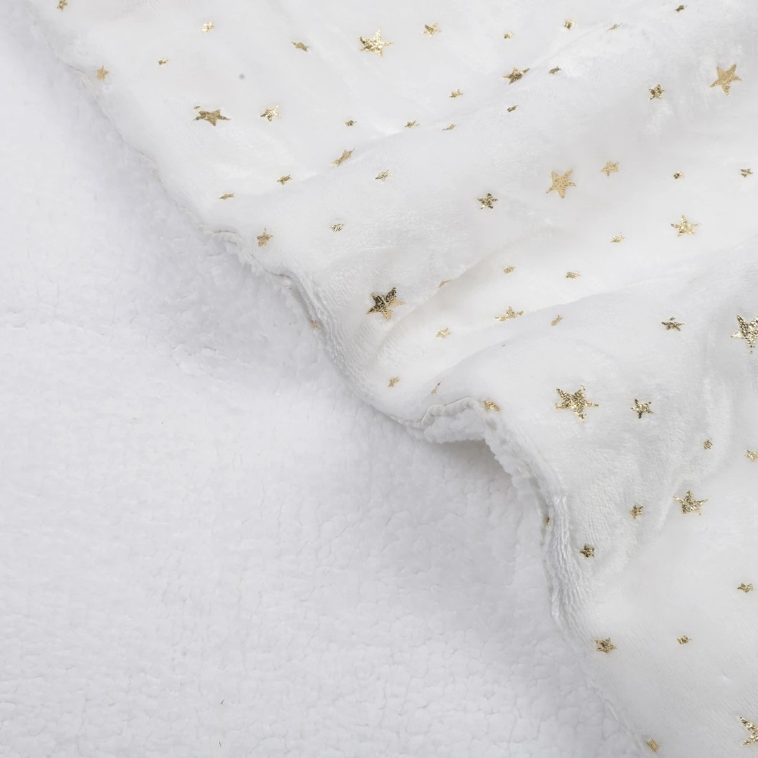 3 Plush Blanket - White, 3 of 7