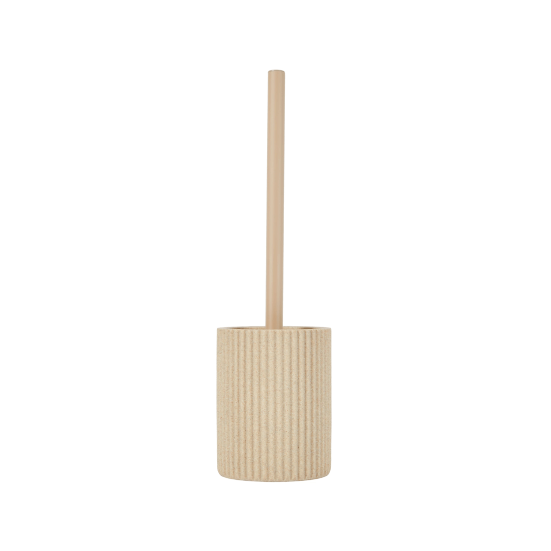 6 Natural Fluted Toilet Brush Set, 6 of 7
