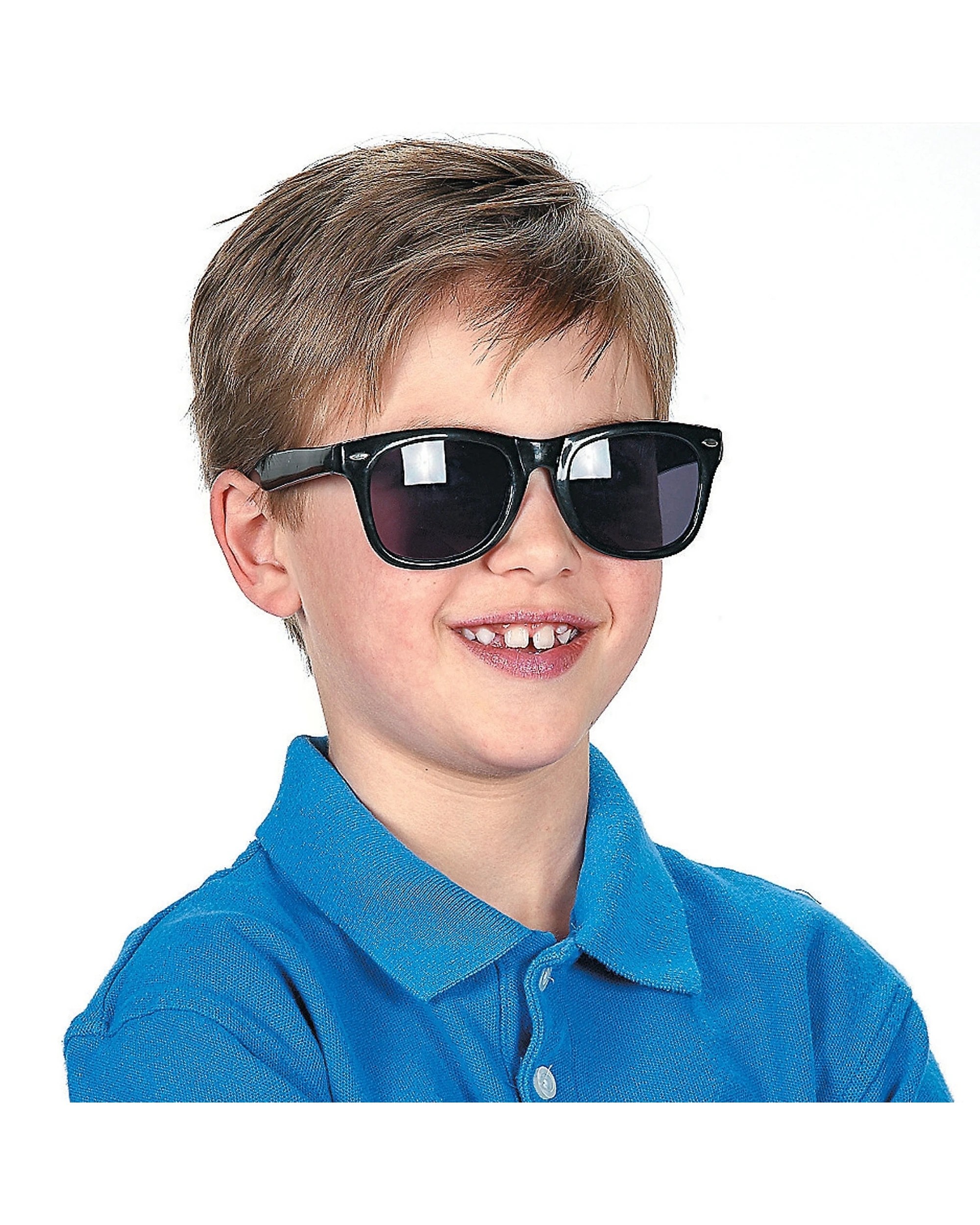 2 Partyrama Plastic Black Glasses Pack of 12, 2 of 2