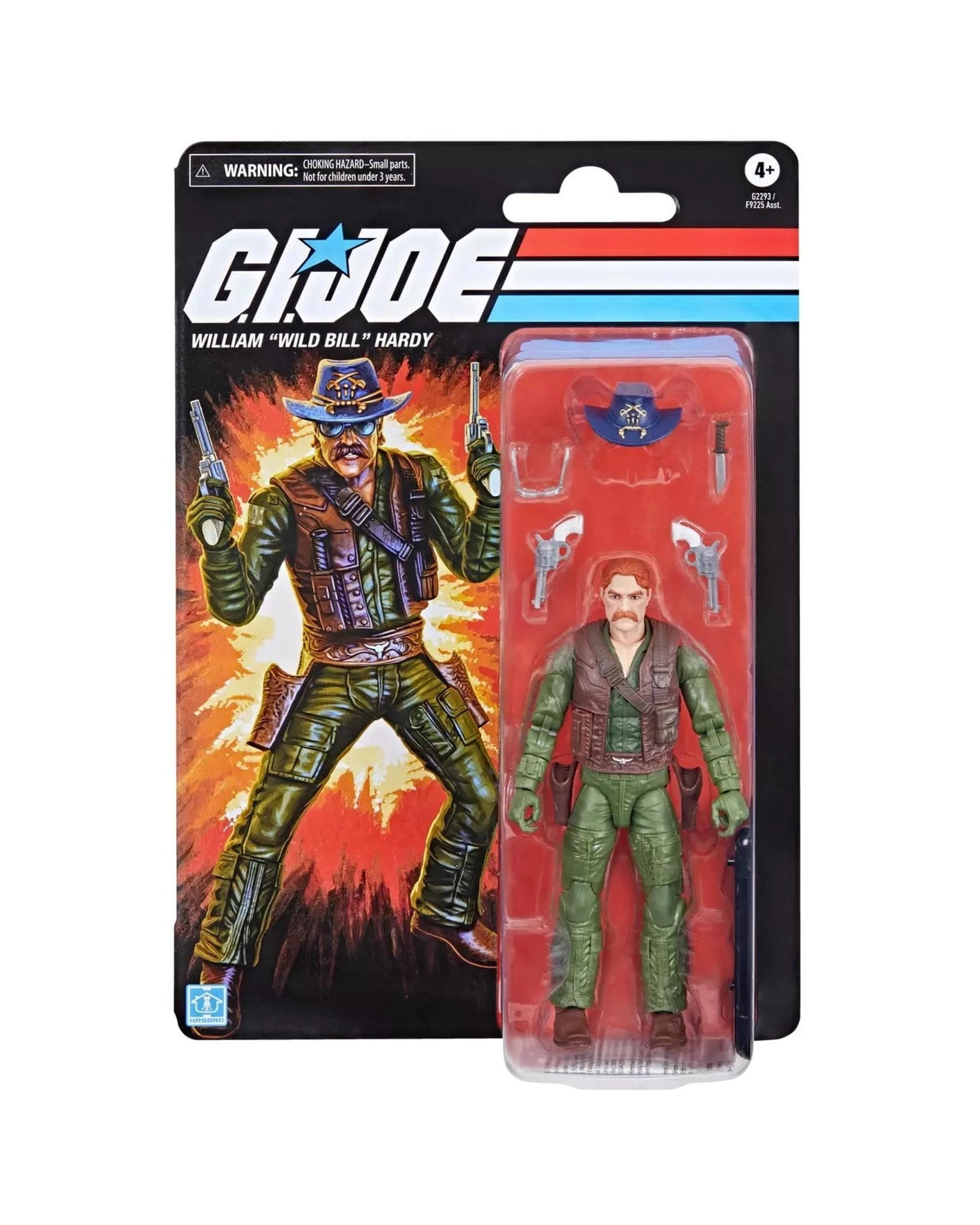 1 G.I. Joe Classified Series Retro Cardback William Wild Bill Hardy Action Figure, 1 of 6