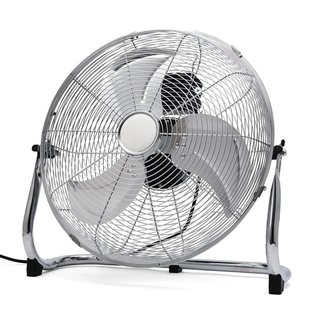 2 40cm High Velocity Chrome Metal Fan, 2 of 9