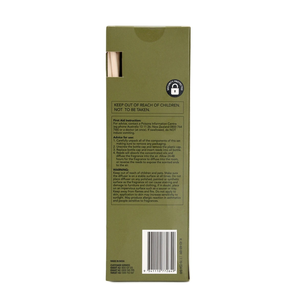 6 Aroma Balance Bergamot and Sage Essential Oil Blend Liquid Reed Diffuser 130ml, 6 of 7