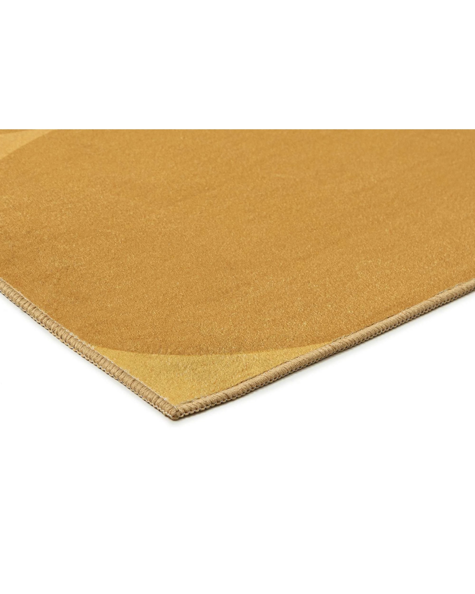 4 Loopsie Poyeni Printed Mustard Washable Rug-320cm x 230cm - Yellow, 4 of 8