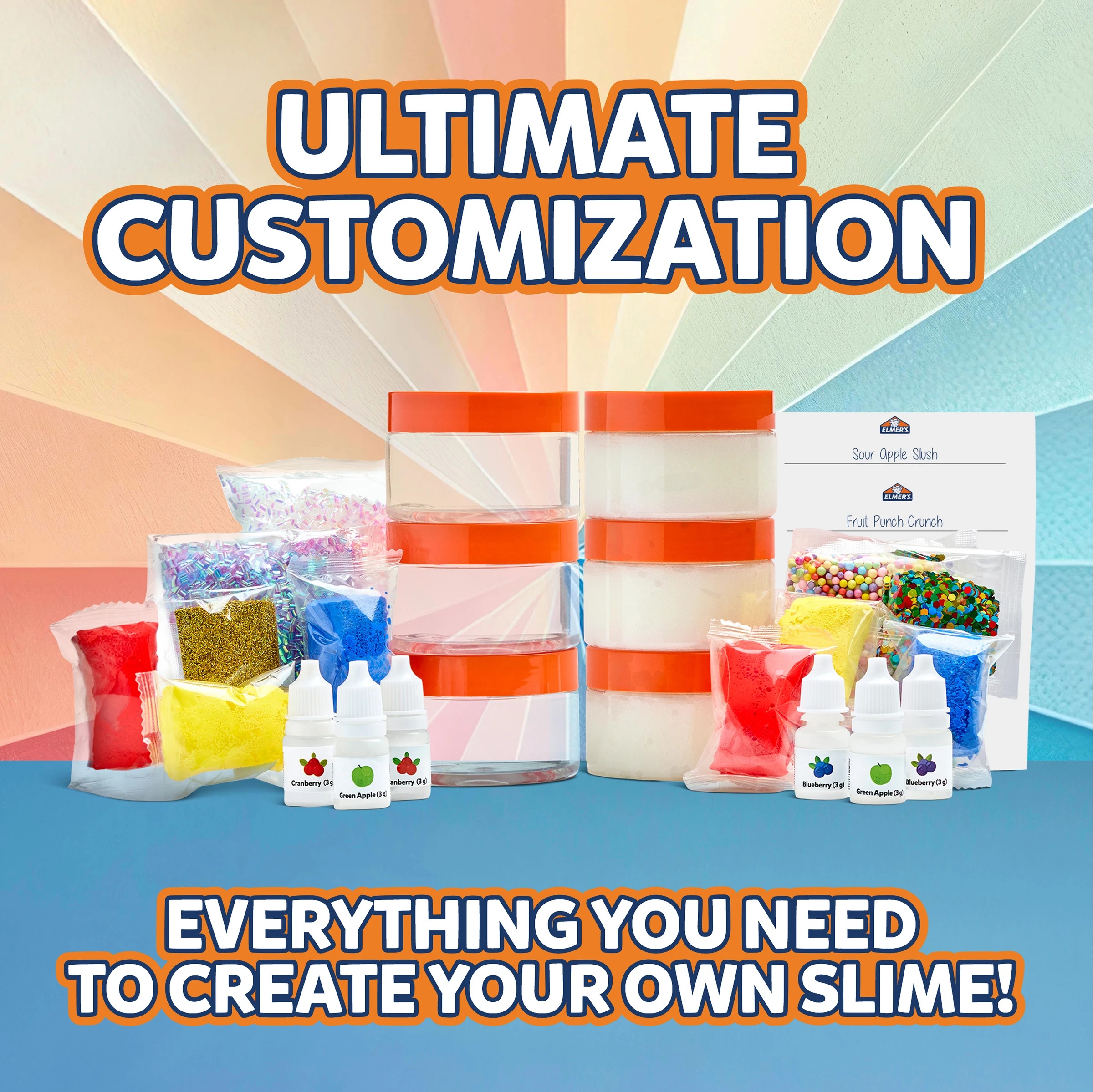 5 24 Pack Elmer's Colour Wheel Slime Kit, 5 of 8