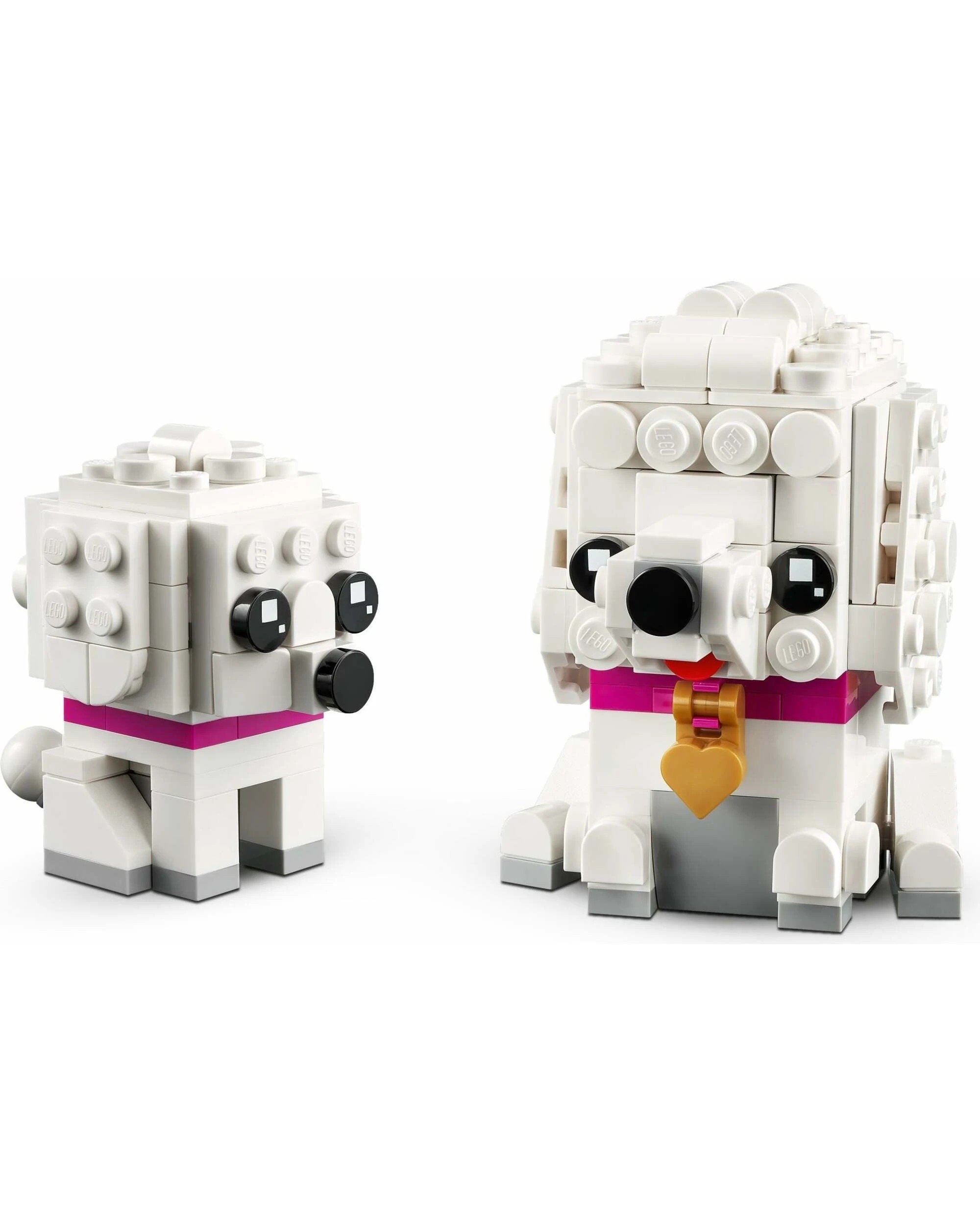 2 LEGO 40546 BrickHeadz Poodle - Buildable Dog Set, 2 of 5
