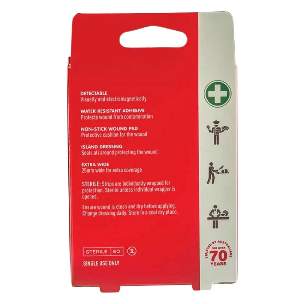 2 Trafalgar Food Safe Plastic Strips Blue 50 Pack, 2 of 2