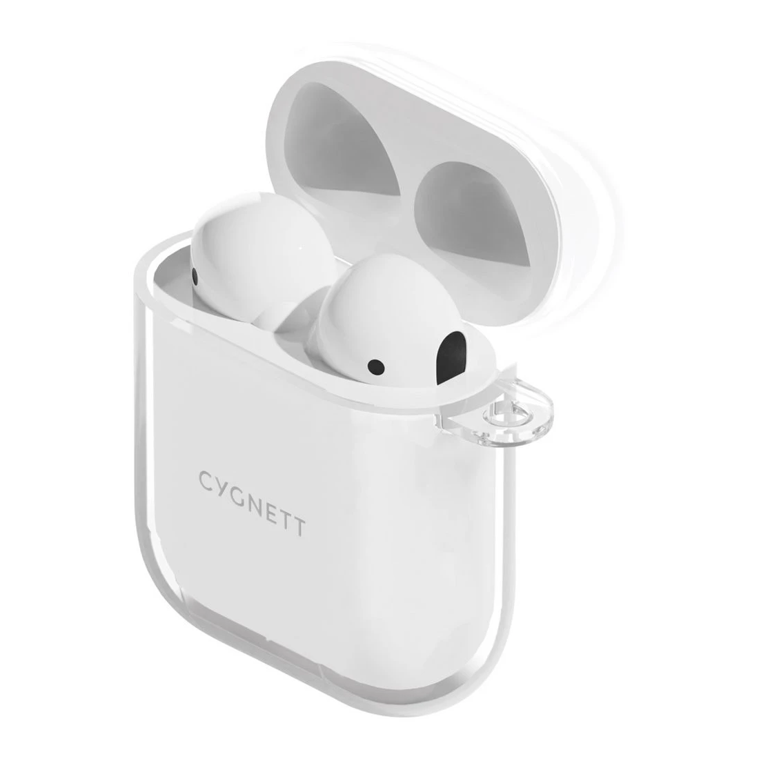 1 Cygnett AeroShield Protective Case AirPods 1/2 Clear, 1 of 3