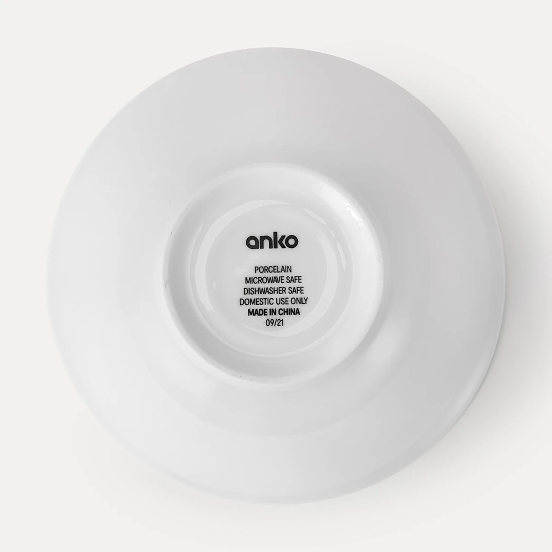 6 White Bowl, 6 of 9