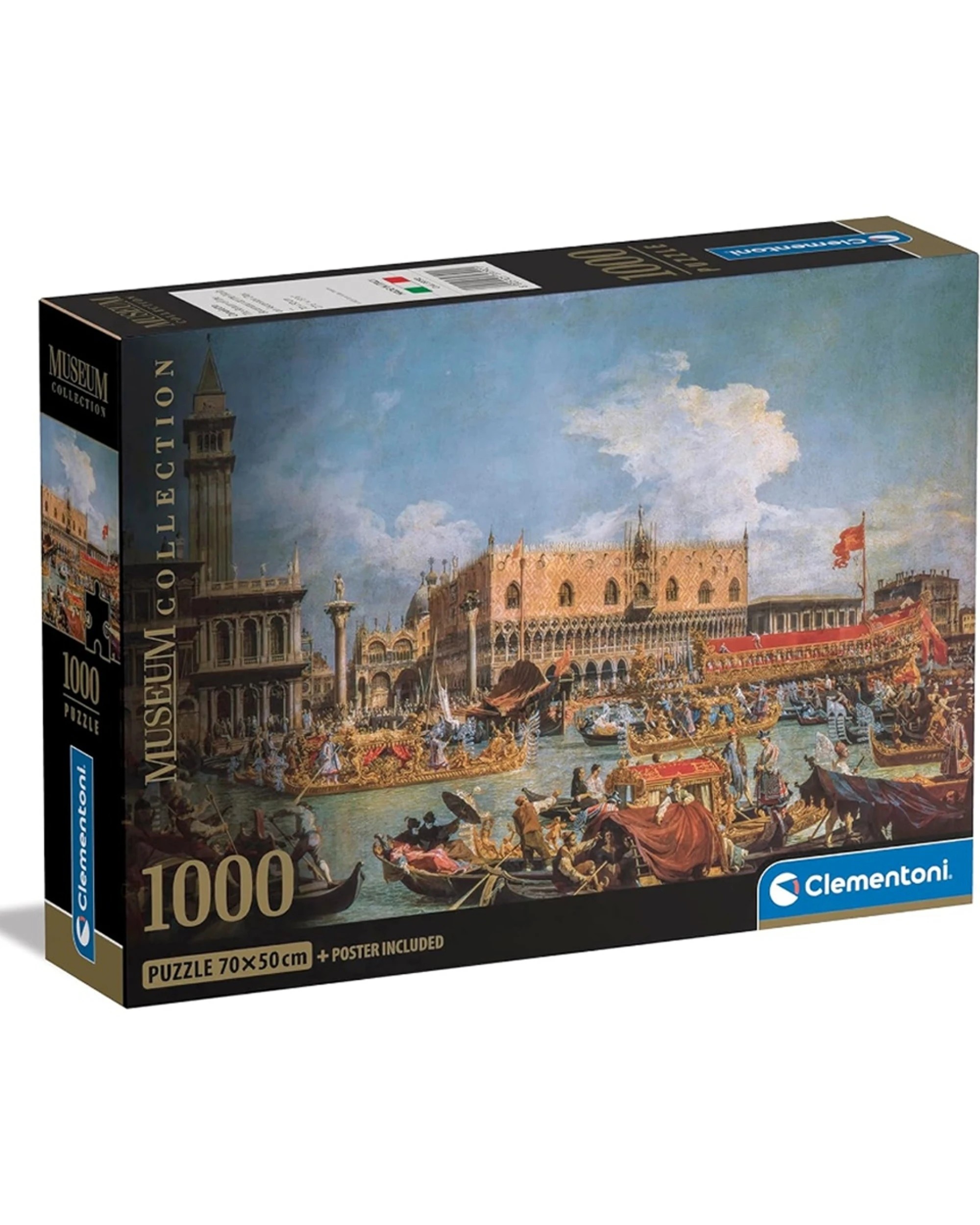 1 Clementoni Museum Collection Bucentaur At The Molo On Ascension Day Puzzle - Multi, 1 of 2