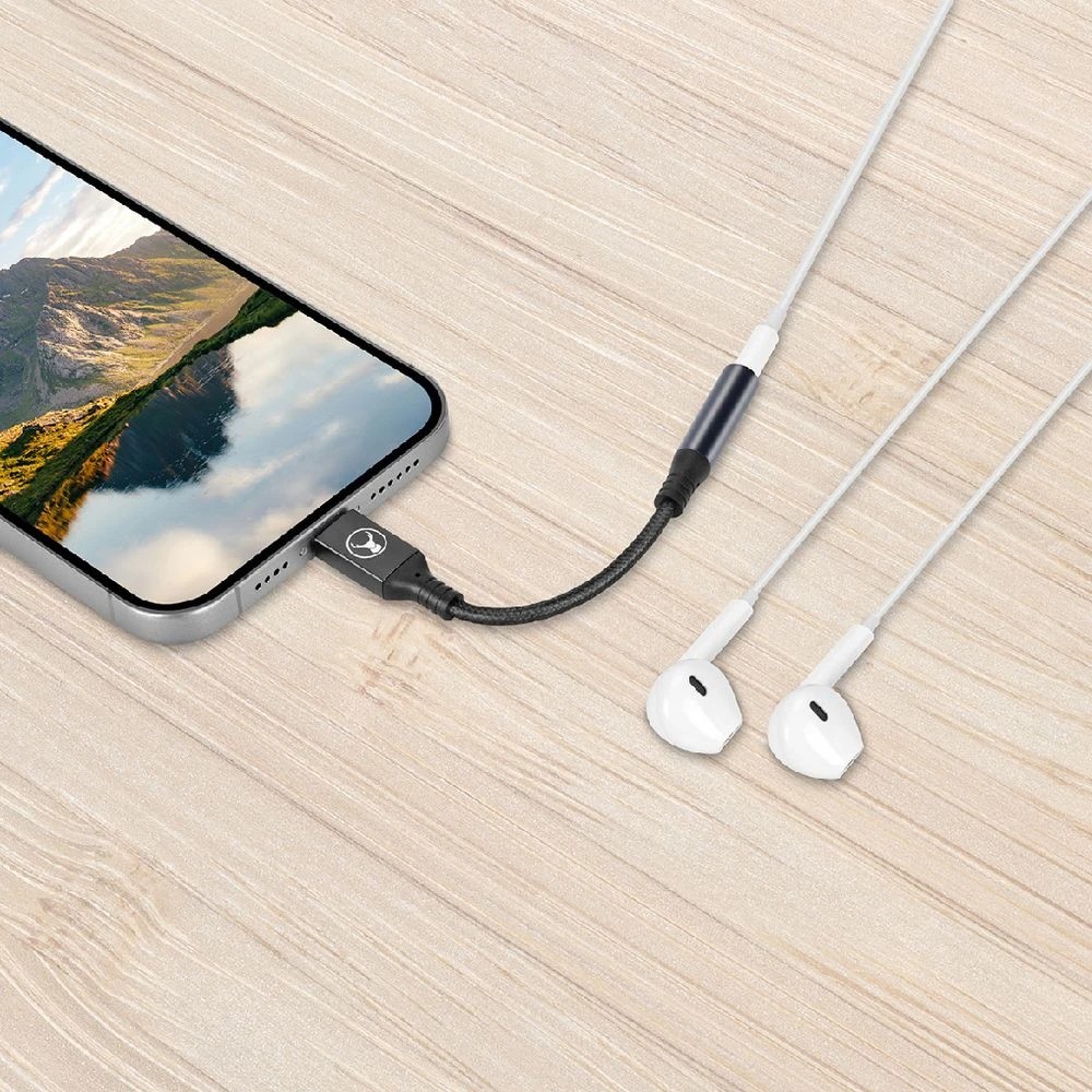 5 Bonelk USB-C to 3.5 mm Adapter Black, 5 of 6