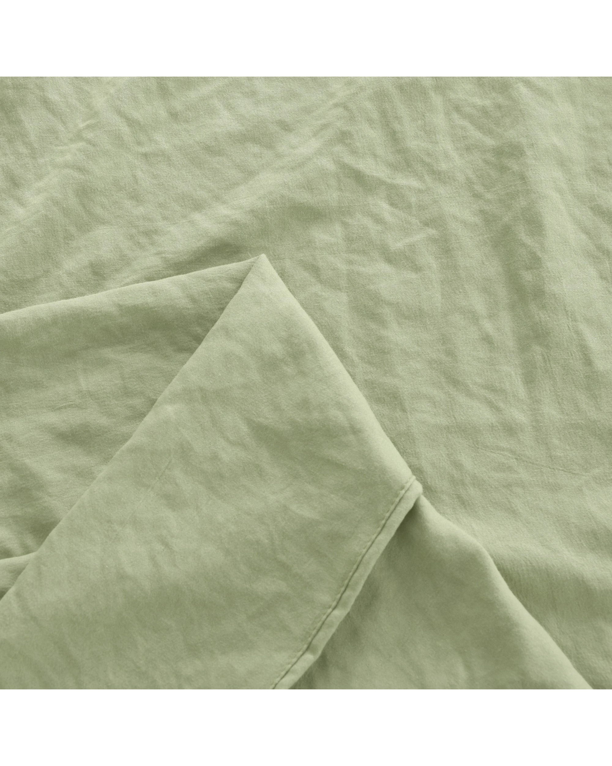 4 Dreamaker Superfine Washed Microfibre Sheet Set - Single Bed - Green, 4 of 6
