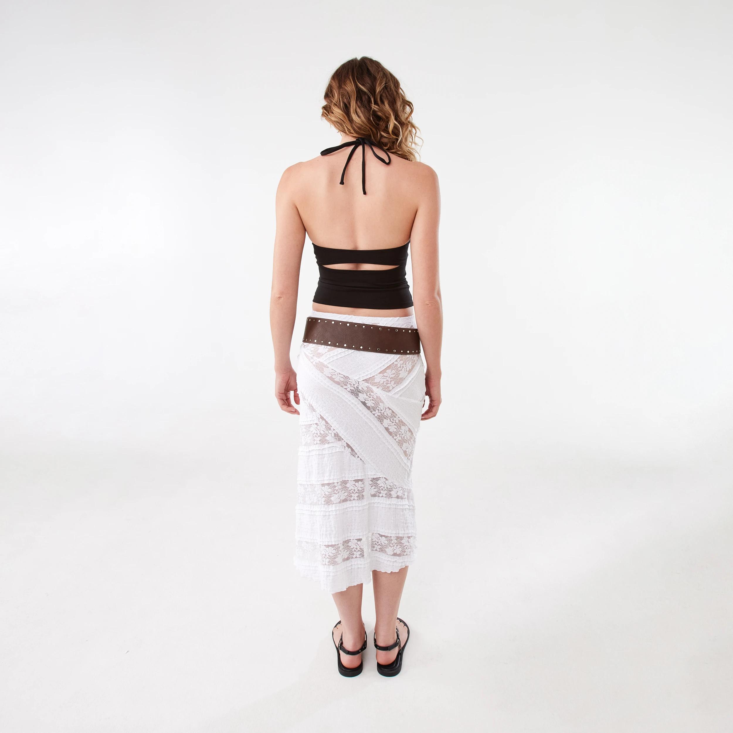 6 Buttersoft Contour Top Black, 6 of 10
