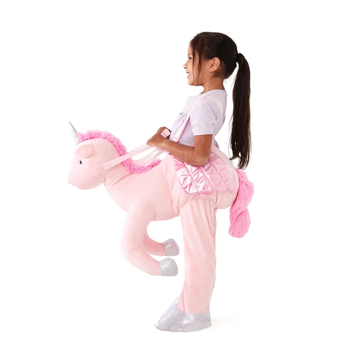 3 Unicorn Ride On Costume - Ages 4-6, 3 of 9