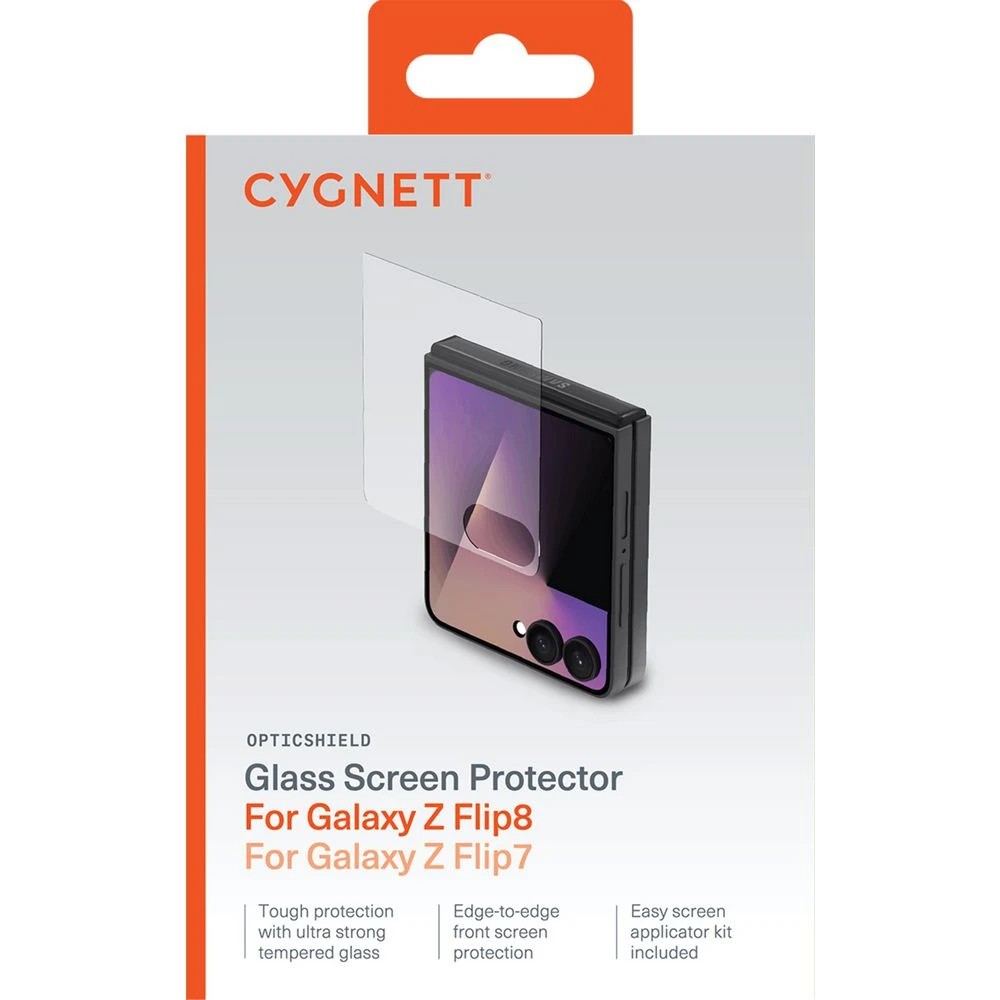 1 Cygnett OpticShield Screen Protector Galaxy Z Flip8, 1 of 4