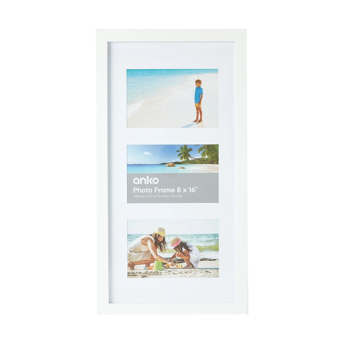 1 Eden Collage Frame 8in. x 16in. - White, 1 of 5