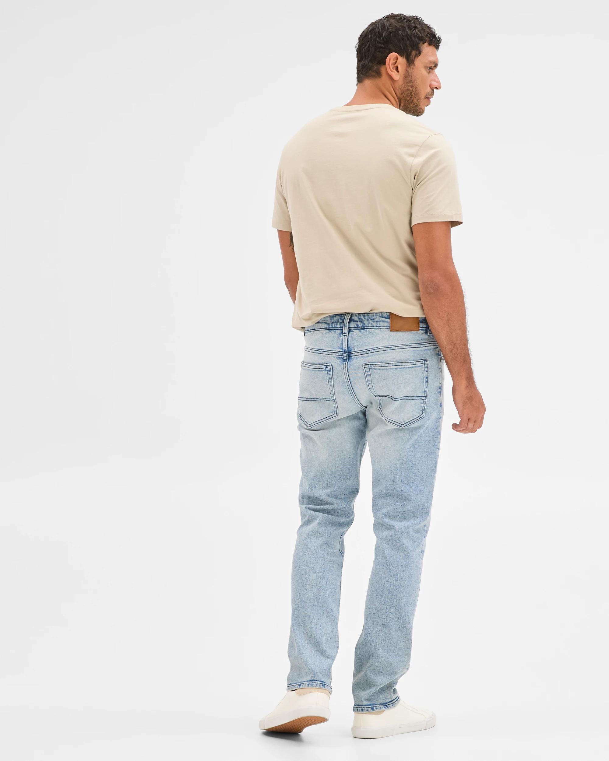 6 Target Denim Straight Fit Denim Jeans LIGHT WASH, 6 of 6