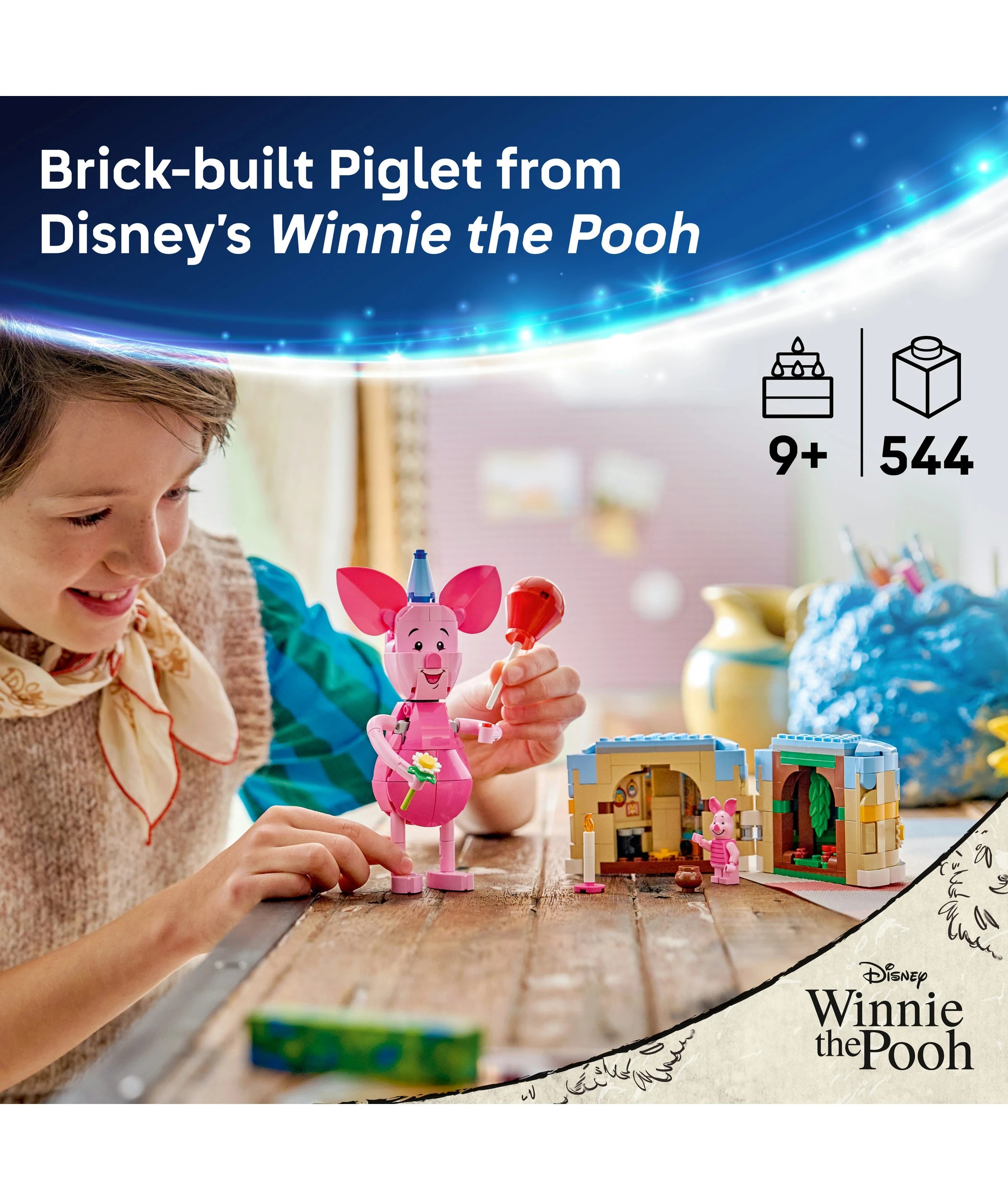 3 LEGO Disney Piglet’s Birthday Fun Building Set 43305, 3 of 10