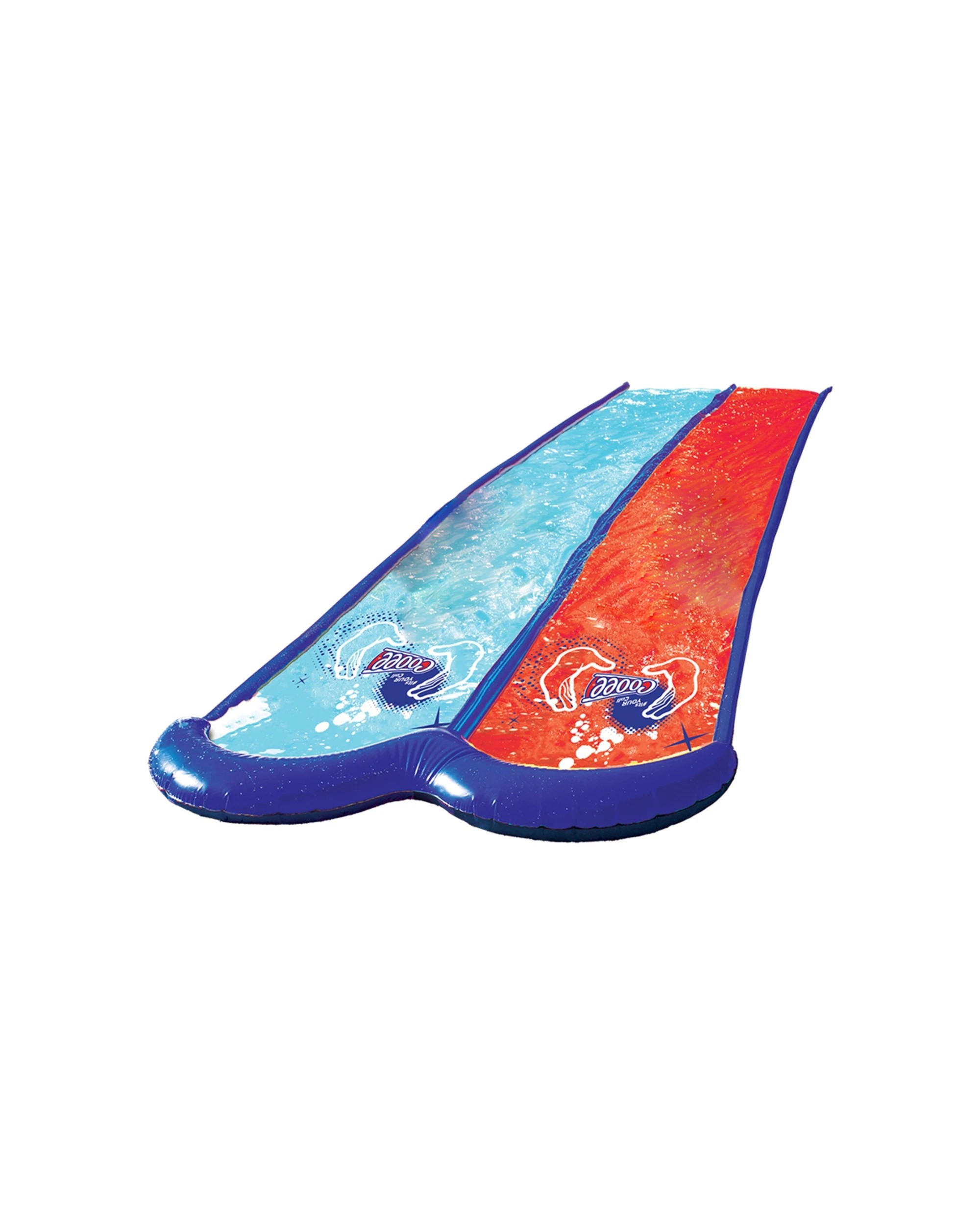 2 Cooee Slide 'n' Glide Double Kids Family Outdoor Toys - Multi, 2 of 2