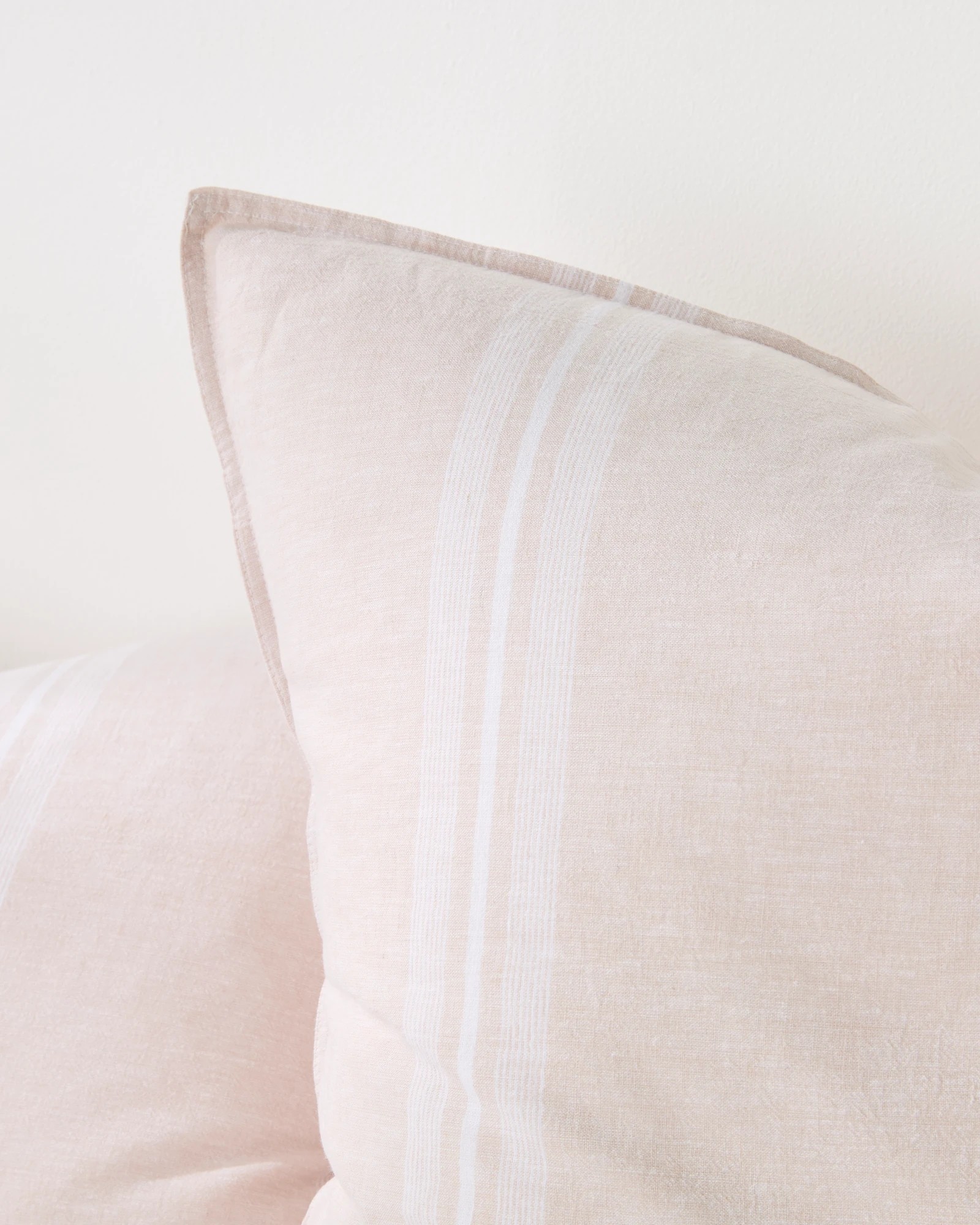 3 Target Rowie Stripe Linen/Cotton European Pillowcase - One Size - Natural, 3 of 4