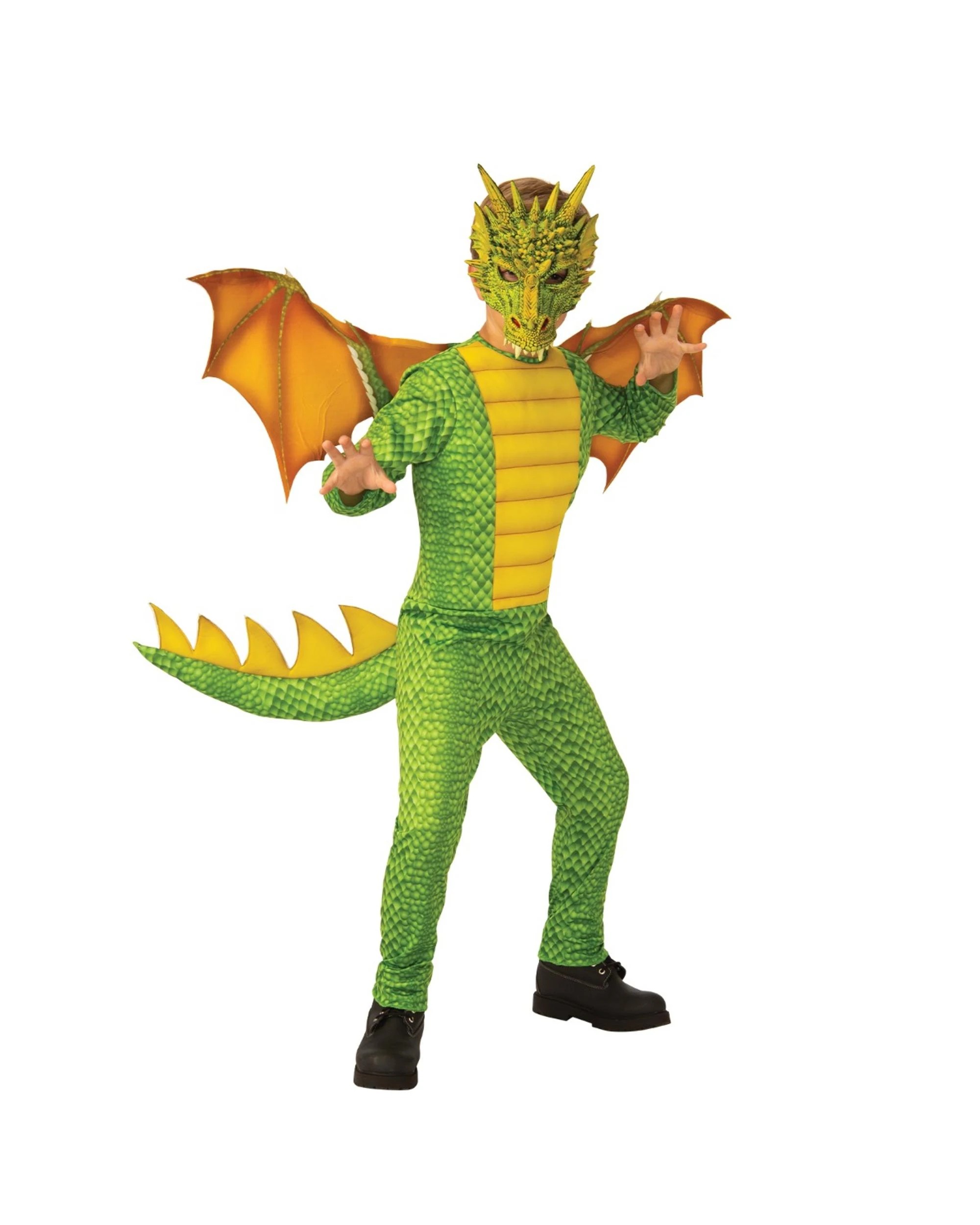 1 Dragon Deluxe Costume Size 6-8 Years, 1 of 4