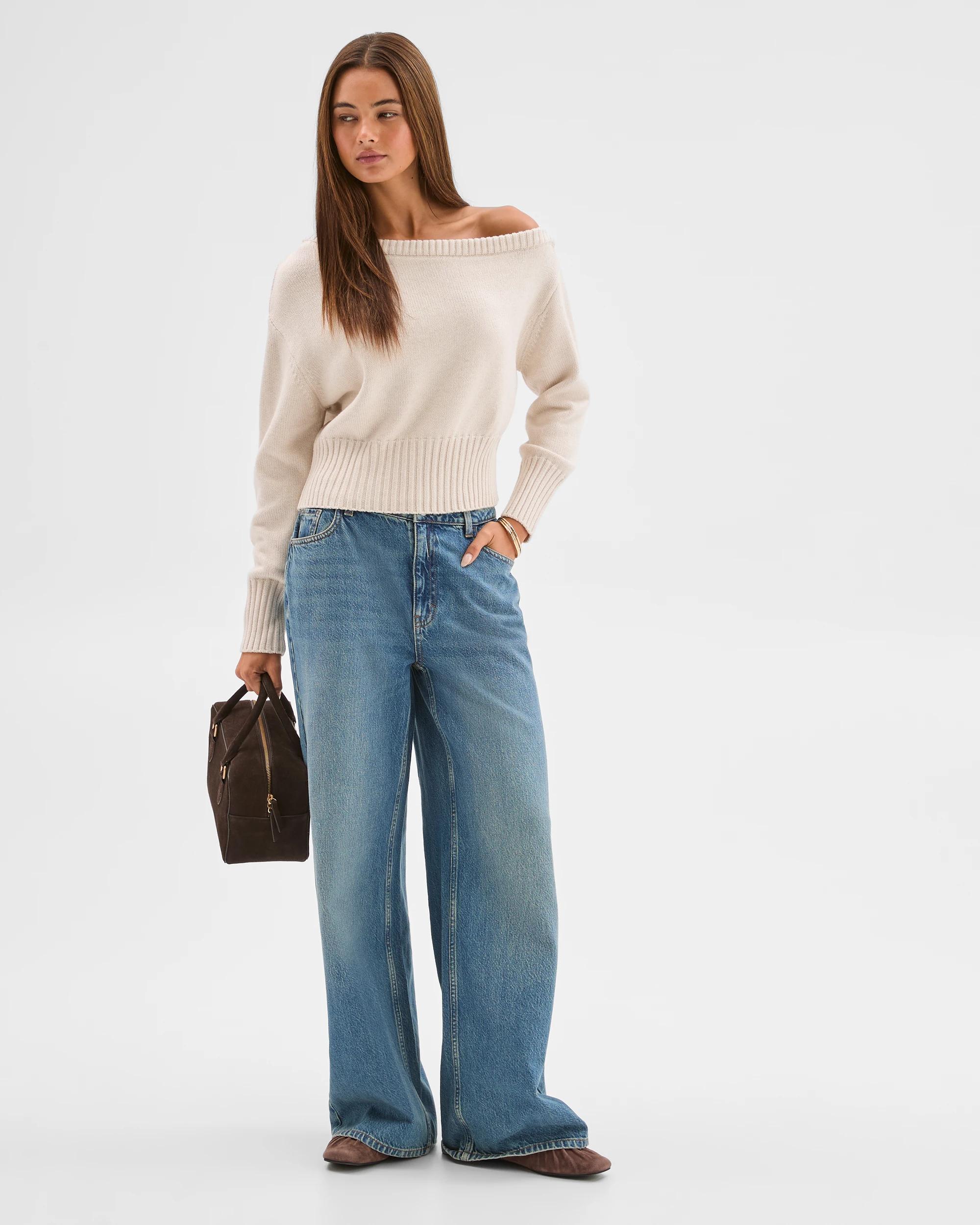 2 Lily Loves Off Shoulder Jumper OAT, 2 of 7