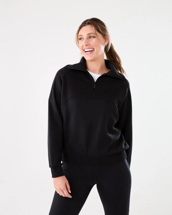 Active Womens Fleece 1/2 Zip Jumper
