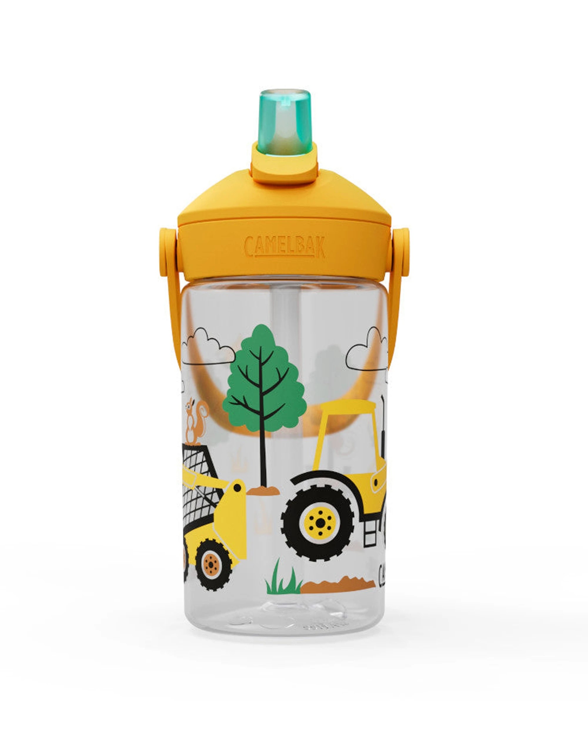 3 Camelbak Australia Thrive Flip Kids Drink Bottle 400ML Tractors and Trees - Multi, 3 of 5