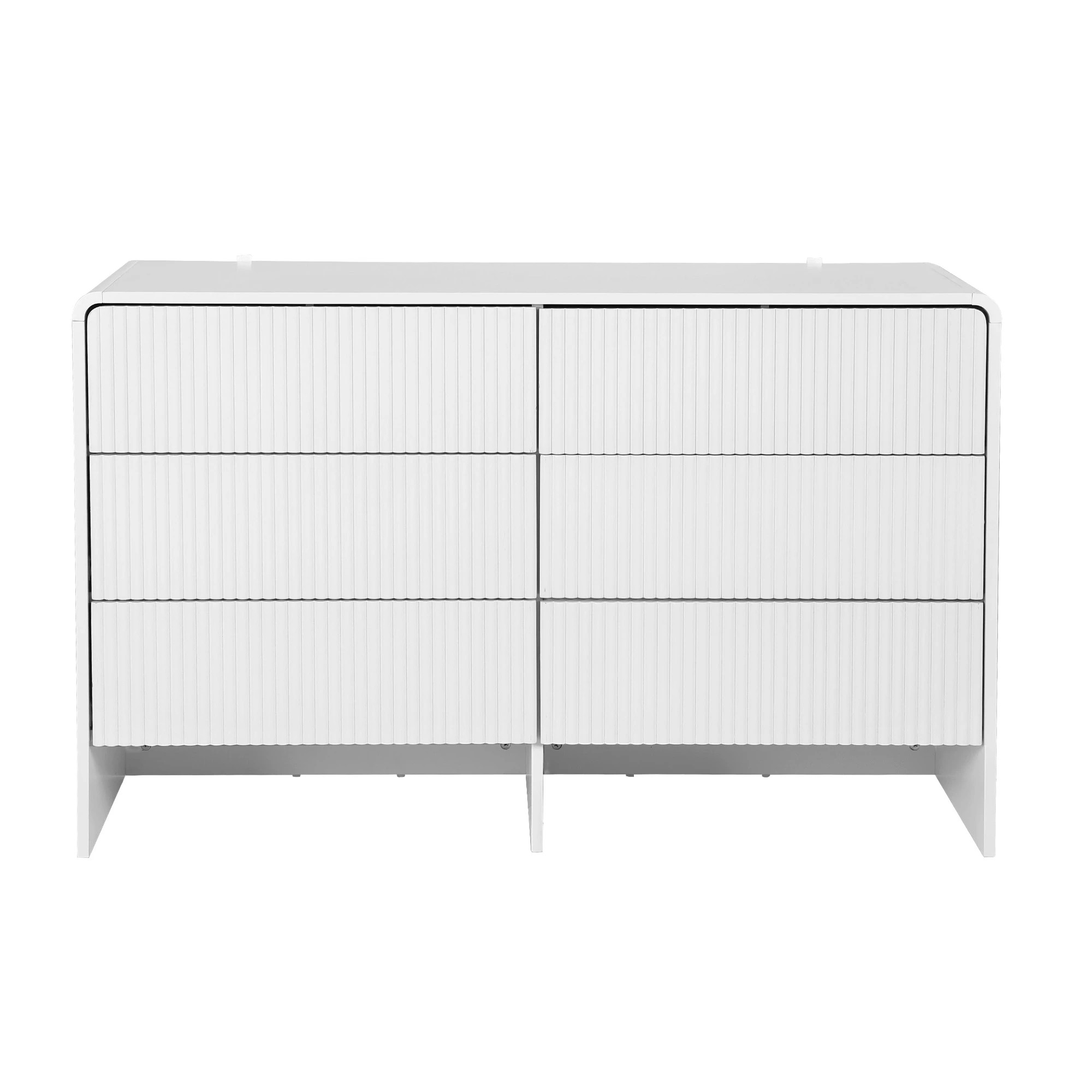 3 Artiss 6 Chest of Drawers Dresser Cabinet - Beige, 3 of 3