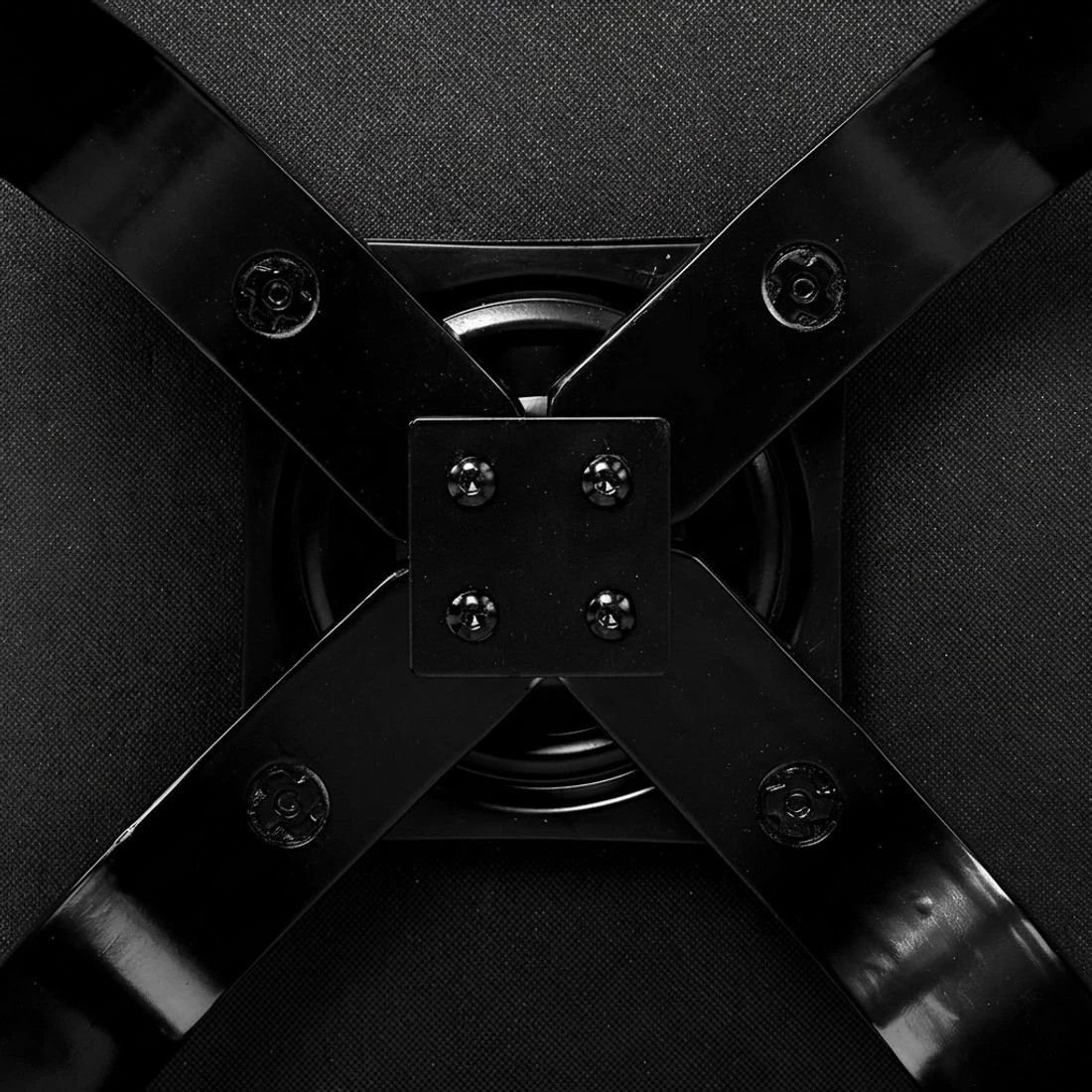 7 Artiss 2x Bar Stools Swivel Leather Padded - Black, 7 of 8