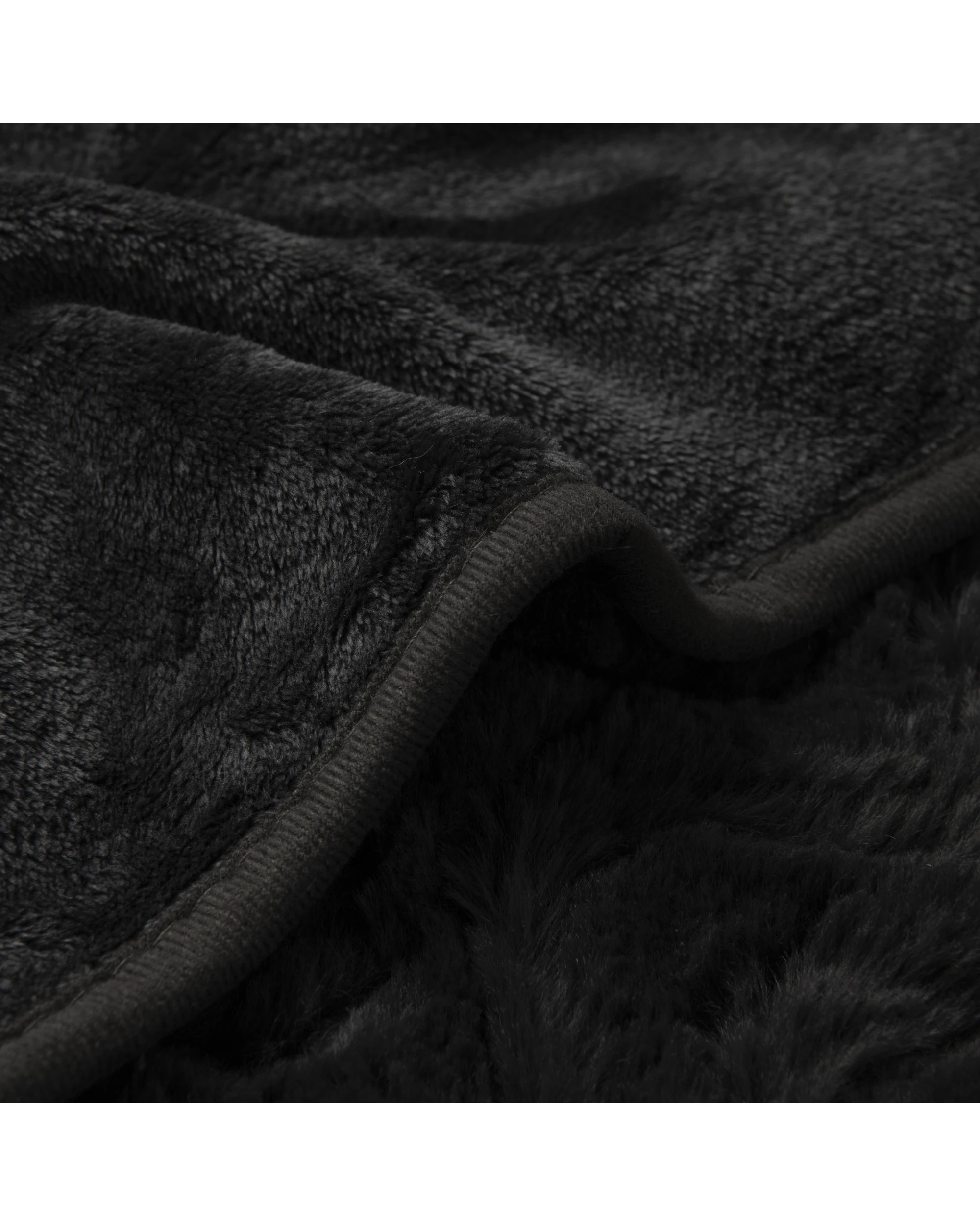 4 Dreamaker Felix 500gsm Faux Fur Heated Throw 180x200cm - Charcoal, 4 of 7