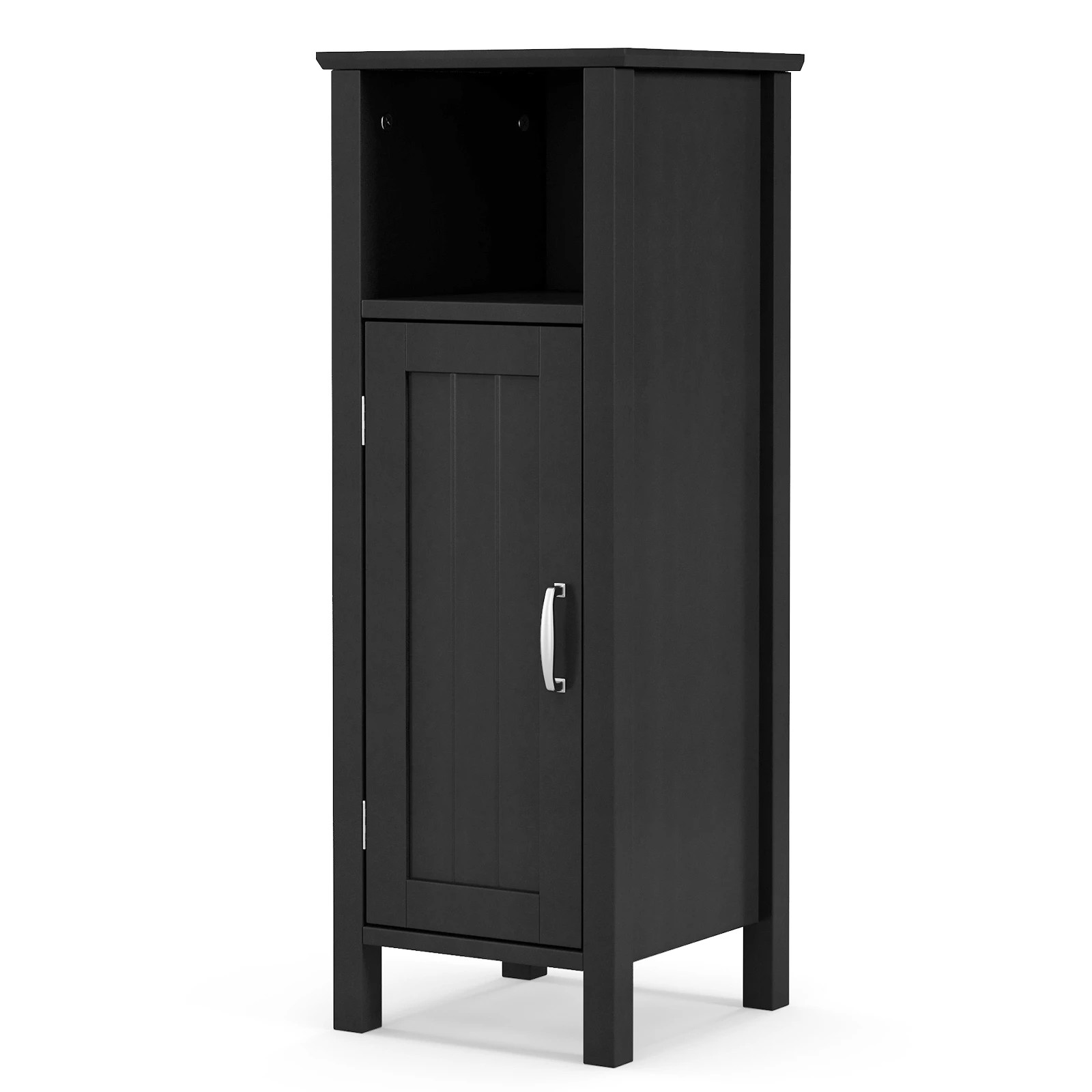 1 Costway Freestanding Bathroom Cabinet Wooden Storage Cabinet Floor Cupboard, 1 of 4