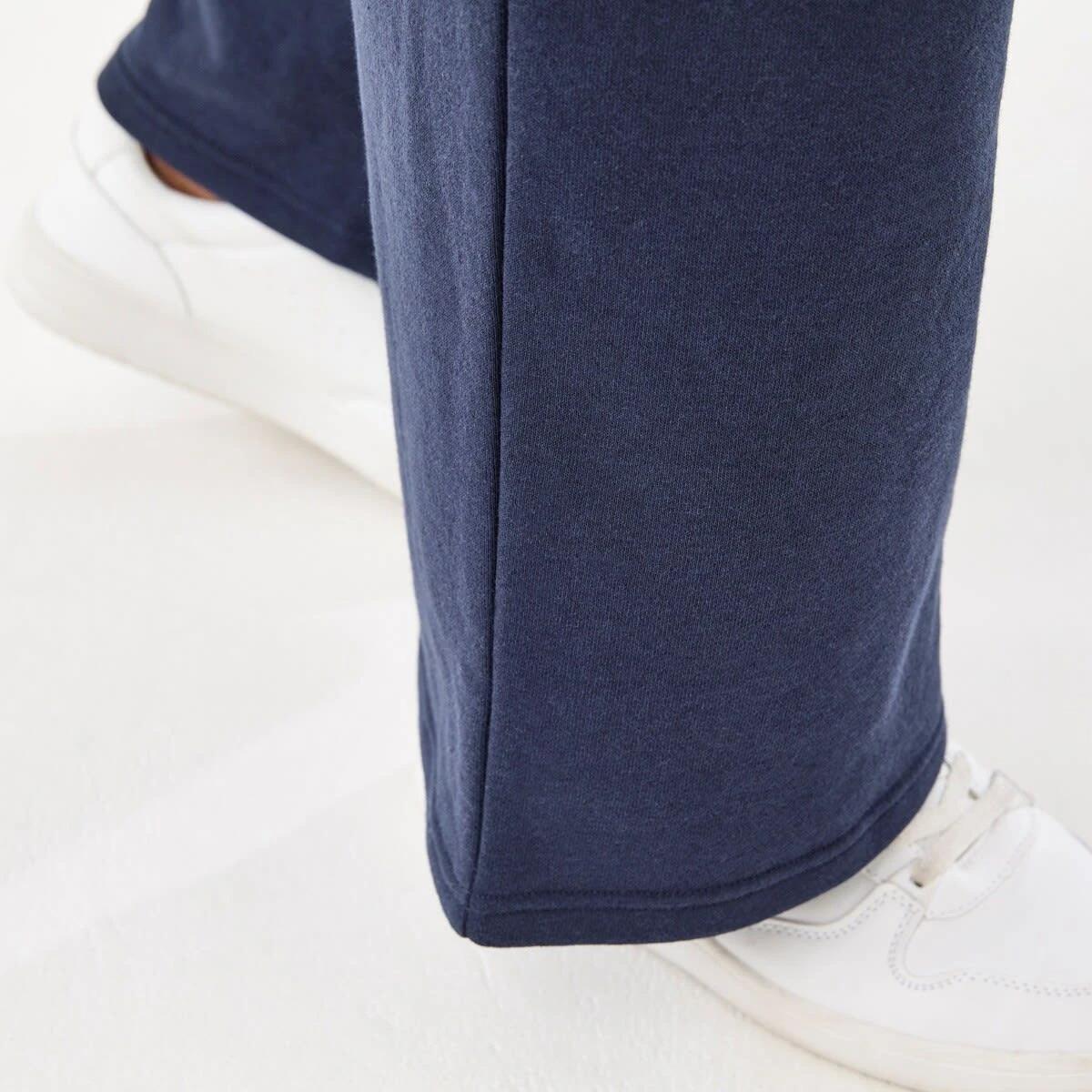 6 Cargo Wide Leg Trackpants Fluid Navy, 6 of 6