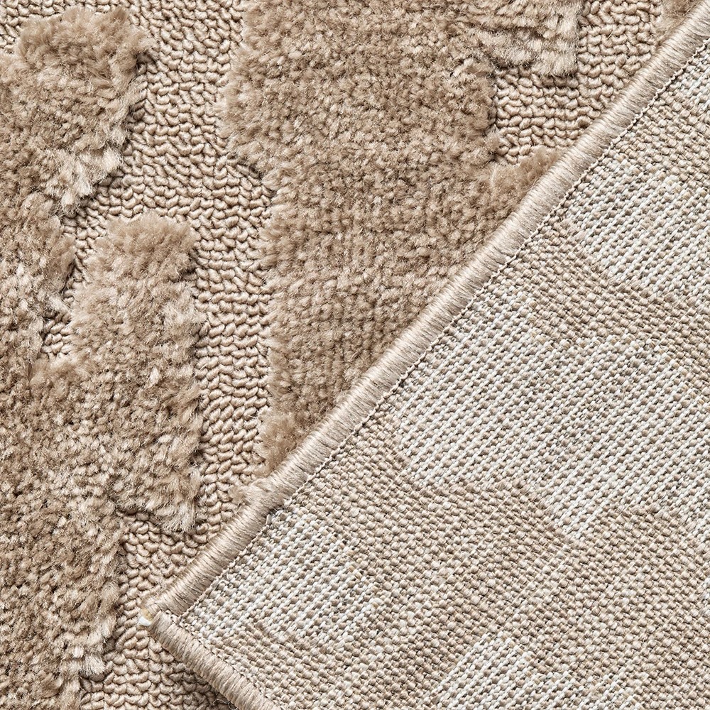 5 Common Ground Rugs Sanctuary Nyla 330x240cm - Extra Large Power Loomed Floor Rug - Beige, 5 of 7